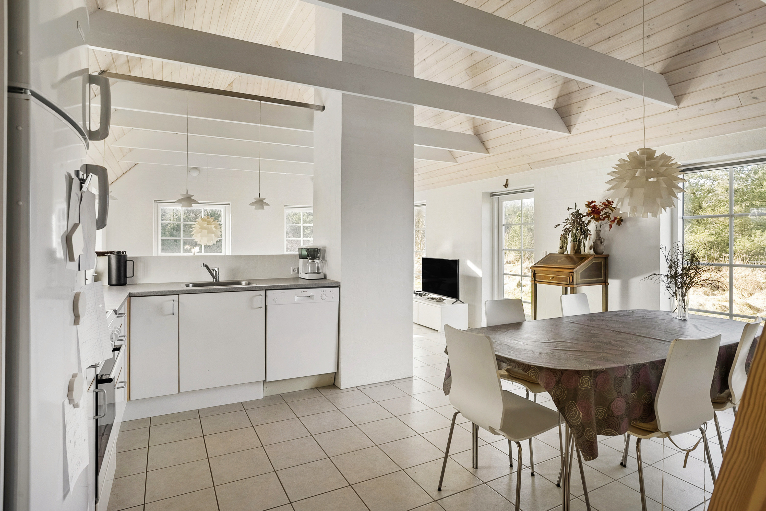 Fremhævet spisekøkken billede i fuldskærmstilstand. Billede af Svollingvej 76, Husby, 6990 Ulfborg