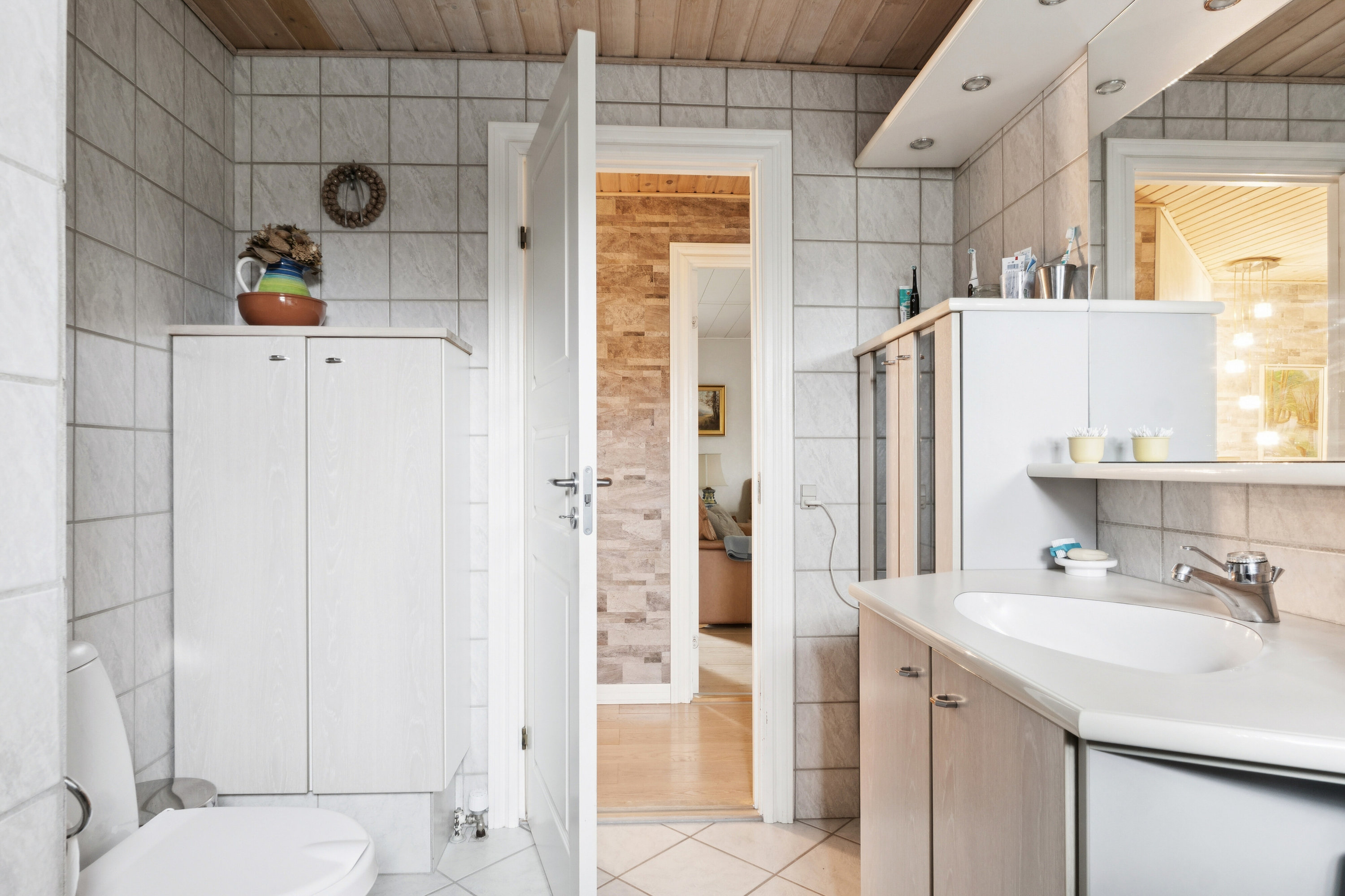 Fremhævet badeværelse billede i fuldskærmstilstand. Billede af Nygaardsvej 8, 8722 Hedensted