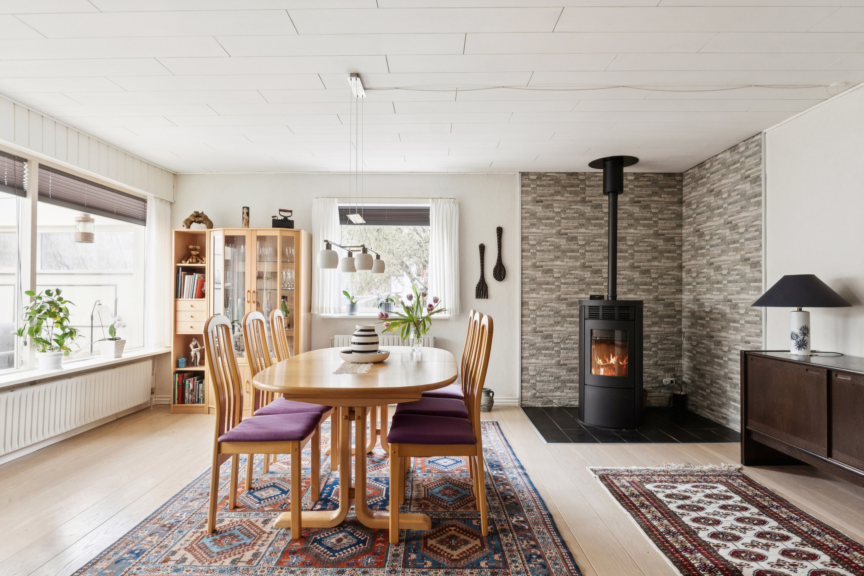 Fremhævet spisestue billede i fuldskærmstilstand. Billede af Nygaardsvej 8, 8722 Hedensted