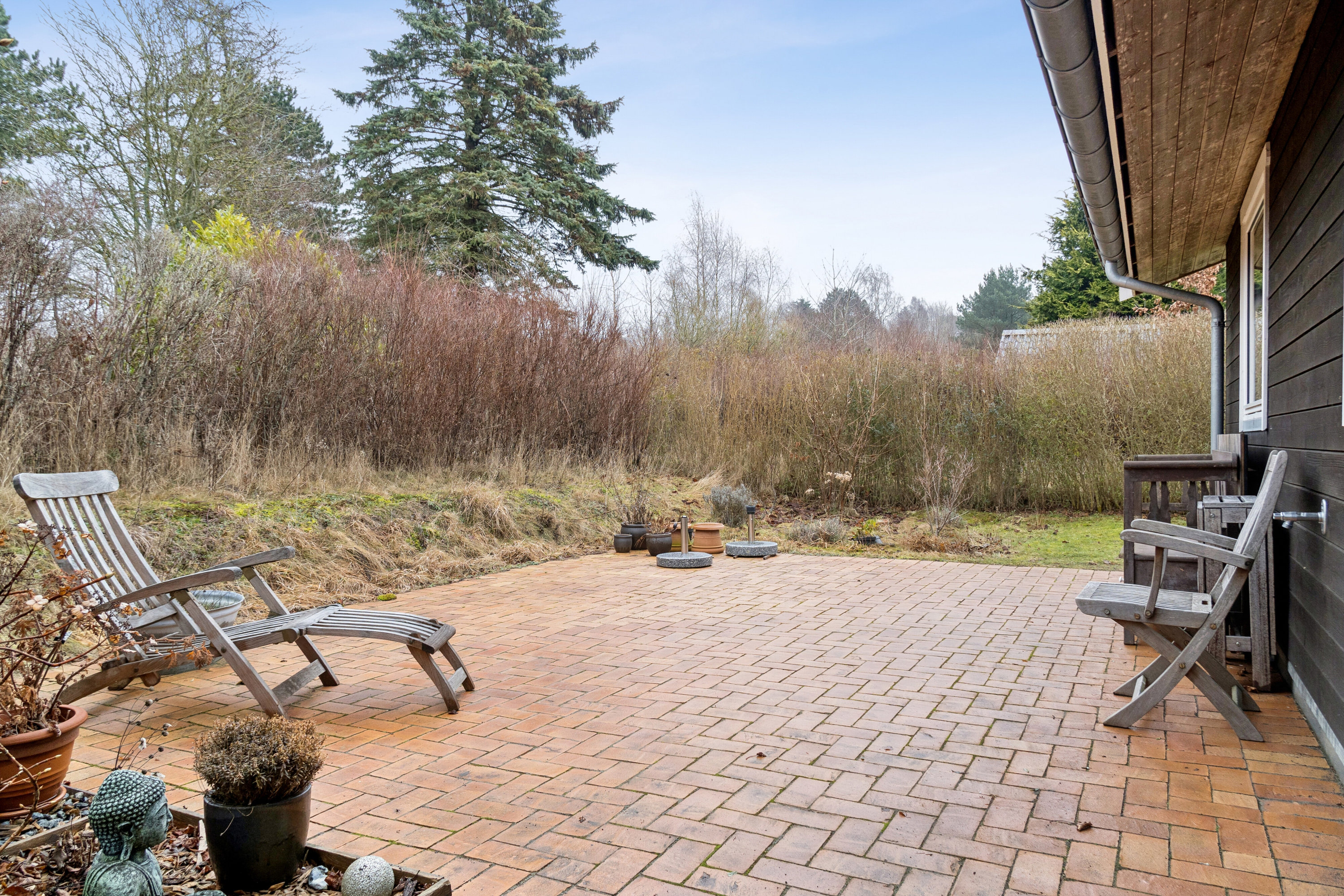 Fremhævet terrasse billede i fuldskærmstilstand. Billede af Egelunden 28, Tollerup, 3370 Melby