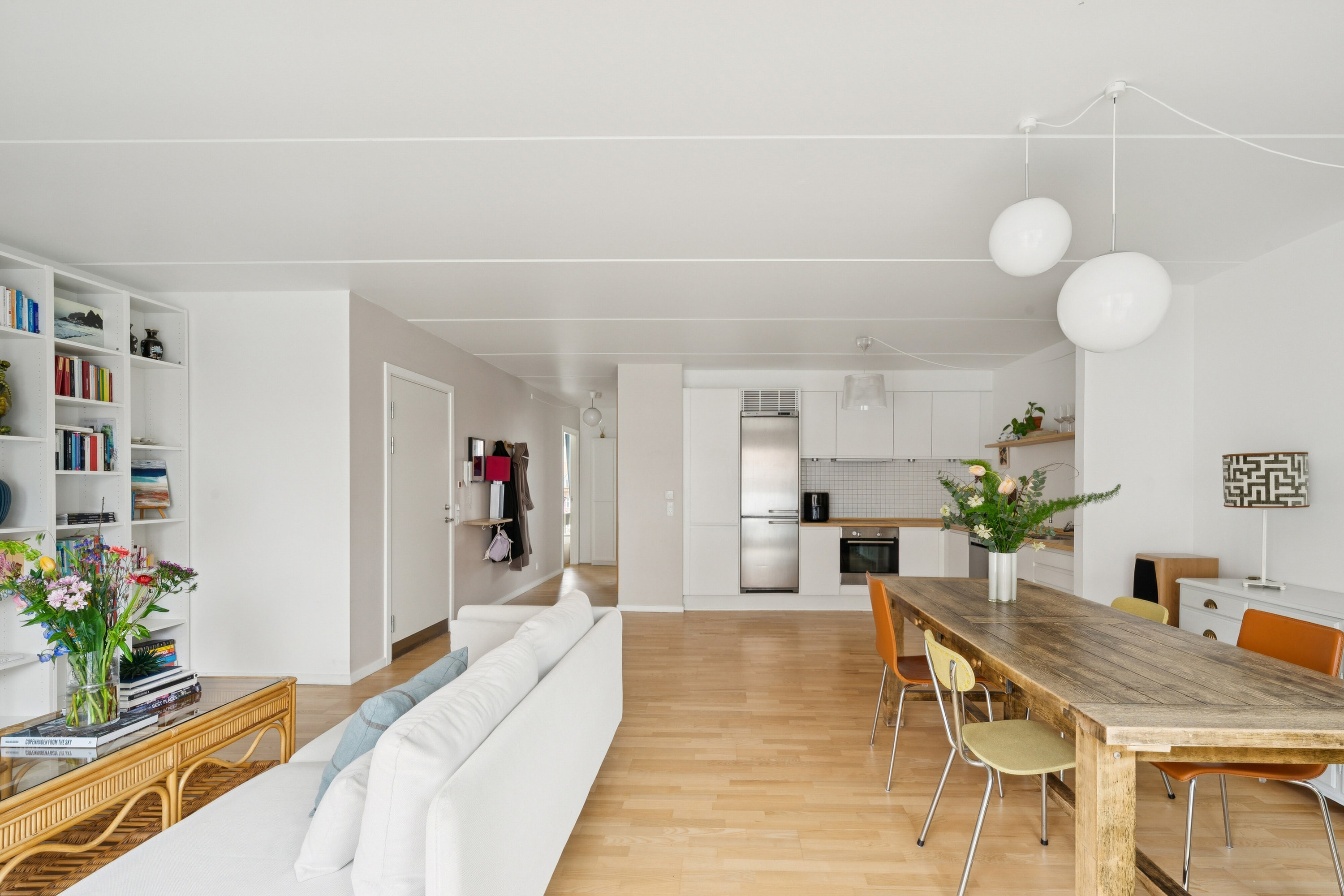 Fremhævet spisestue billede i fuldskærmstilstand. Billede af Lyneborggade 23, 2. tv., 2300 København S