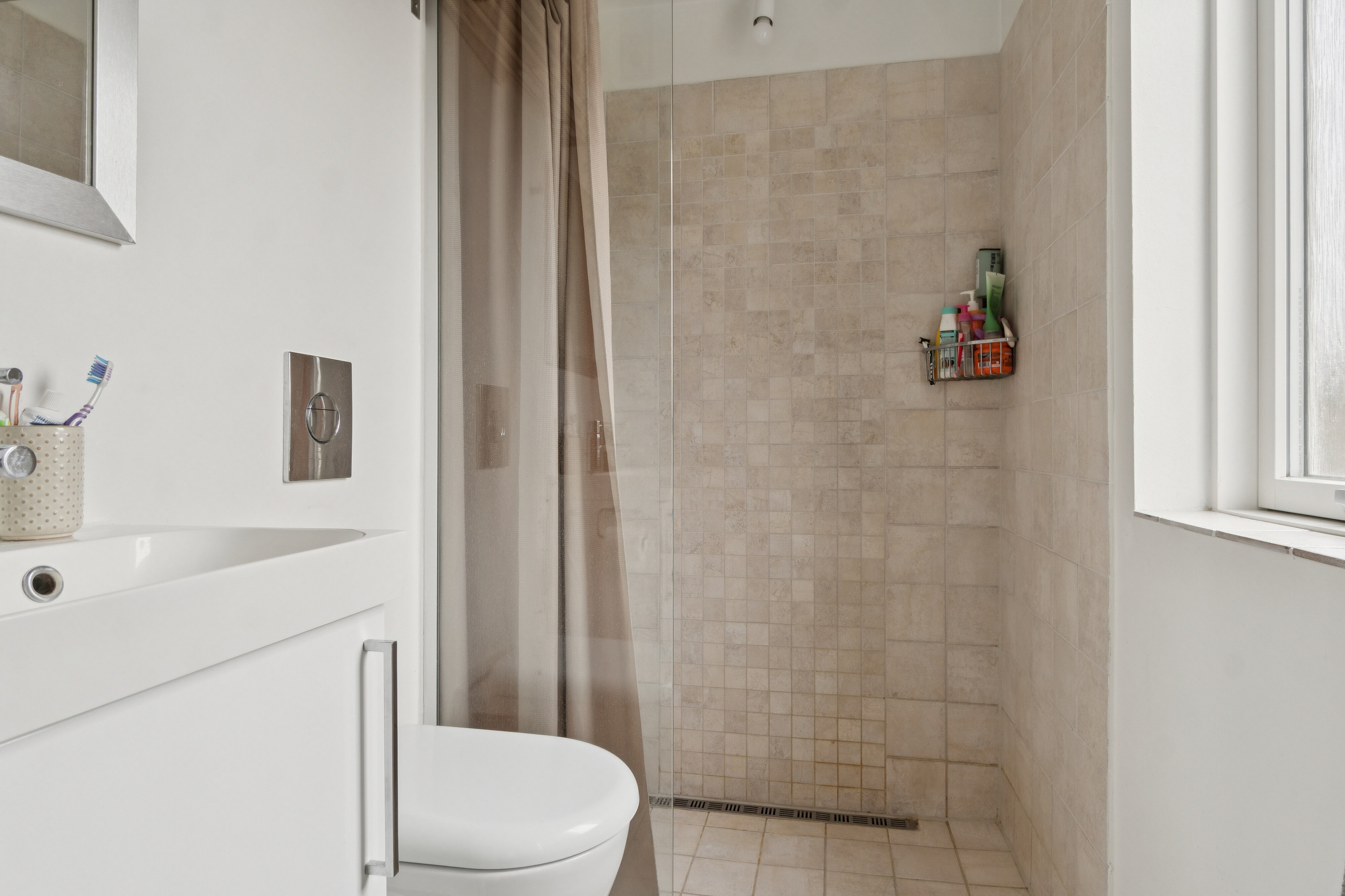 Fremhævet badeværelse billede i fuldskærmstilstand. Billede af Duevænget 4, Kyndeløse, 4070 Kirke Hyllinge