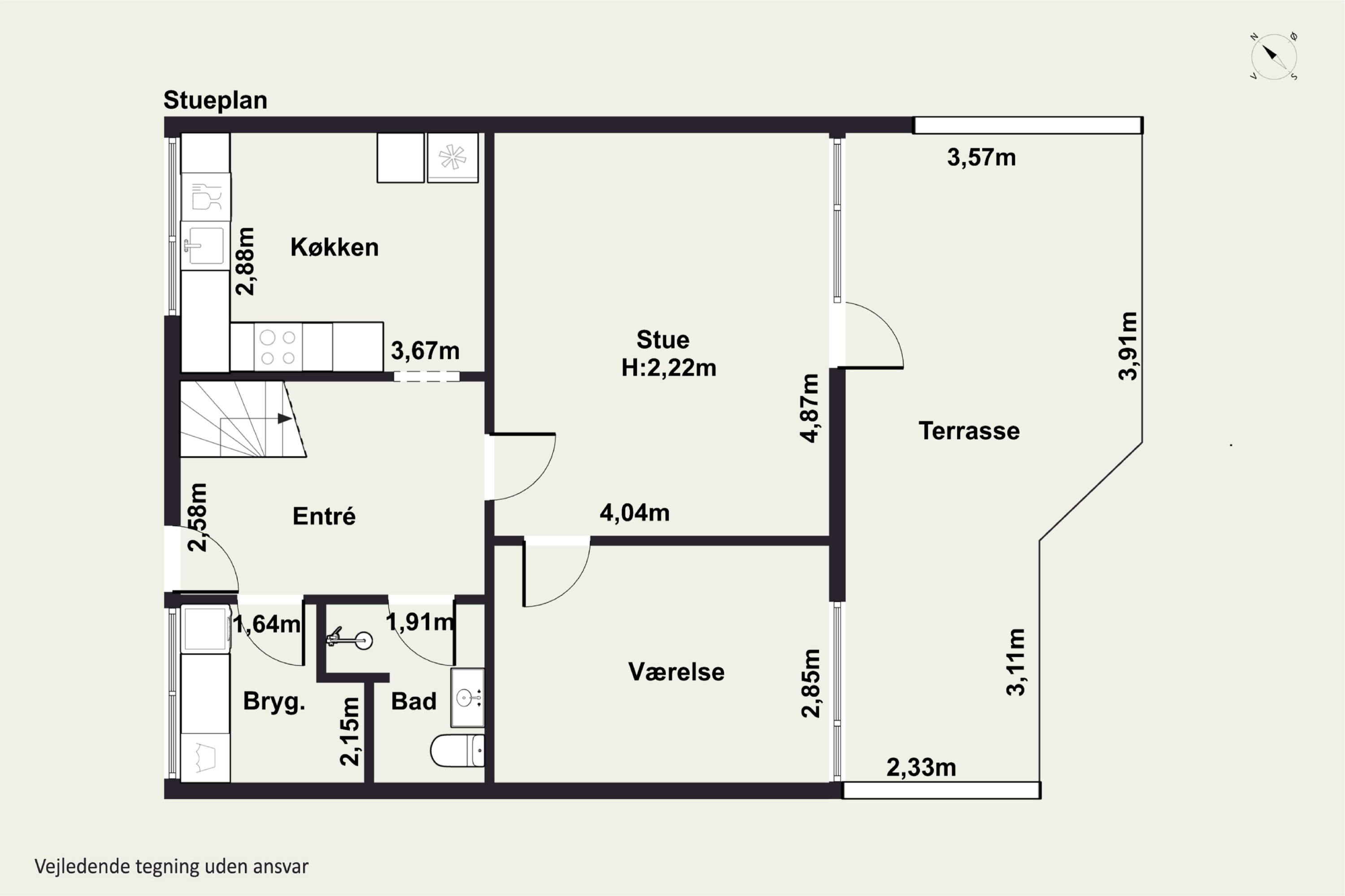 Plantegninger billede af Spireavej 20, Skovby, 8464 Galten