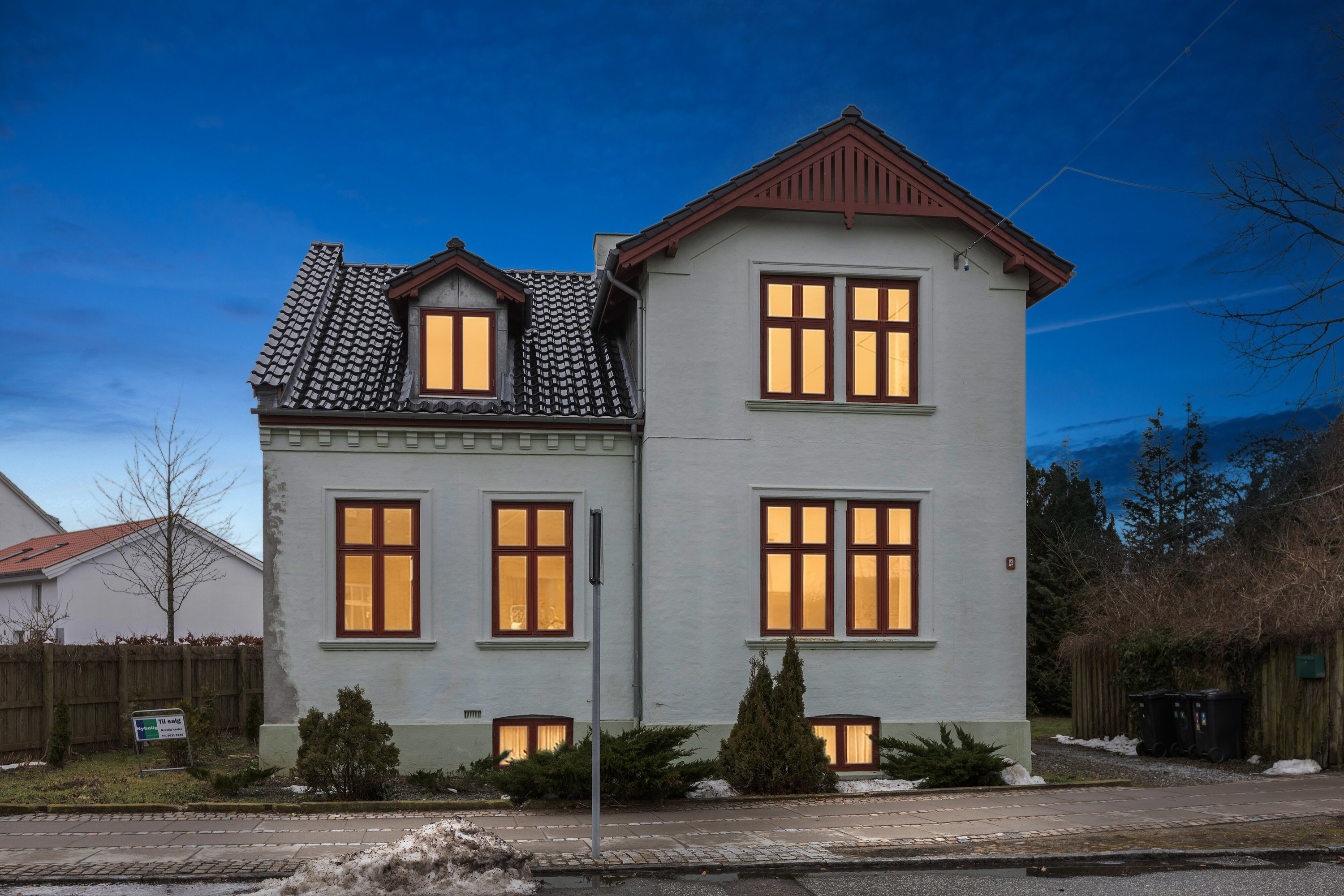 Fremhævet andet billede i fuldskærmstilstand. Billede af Jernbanegade 4, 4690 Haslev