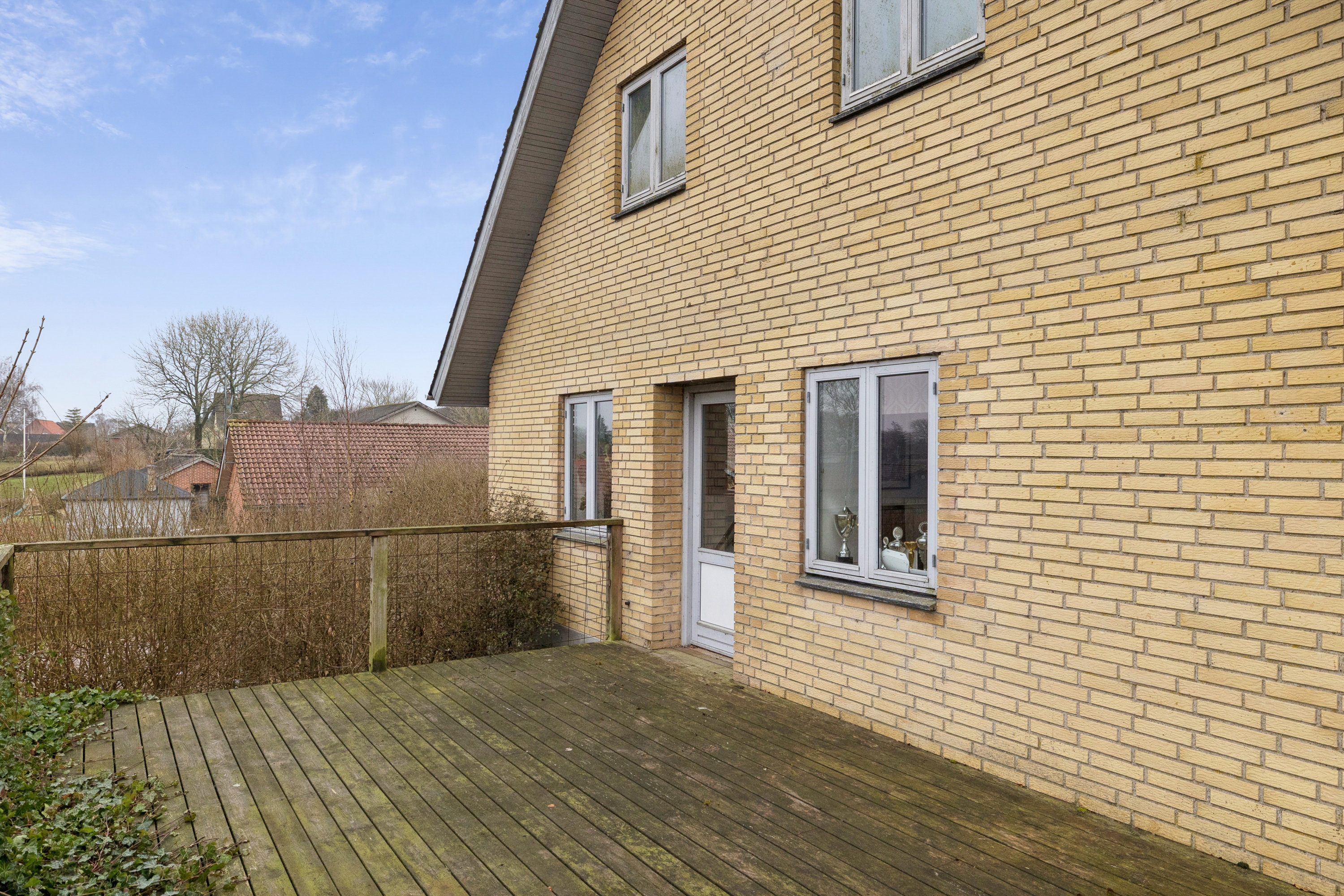 Fremhævet terrasse billede i fuldskærmstilstand. Billede af Genvej 2, Hvilsom, 9500 Hobro