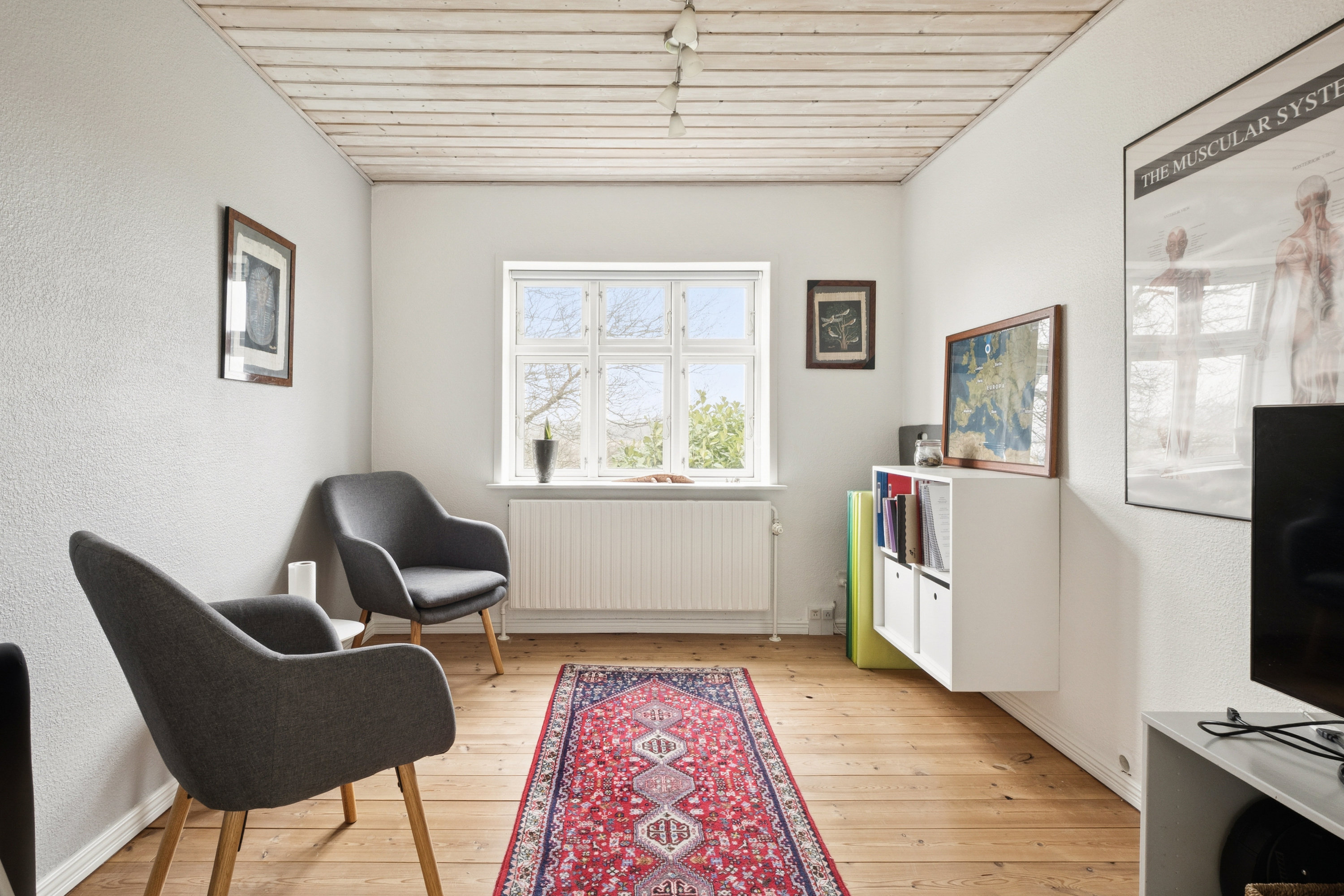 Fremhævet stue billede i fuldskærmstilstand. Billede af Kirkebakken 8, 7800 Skive