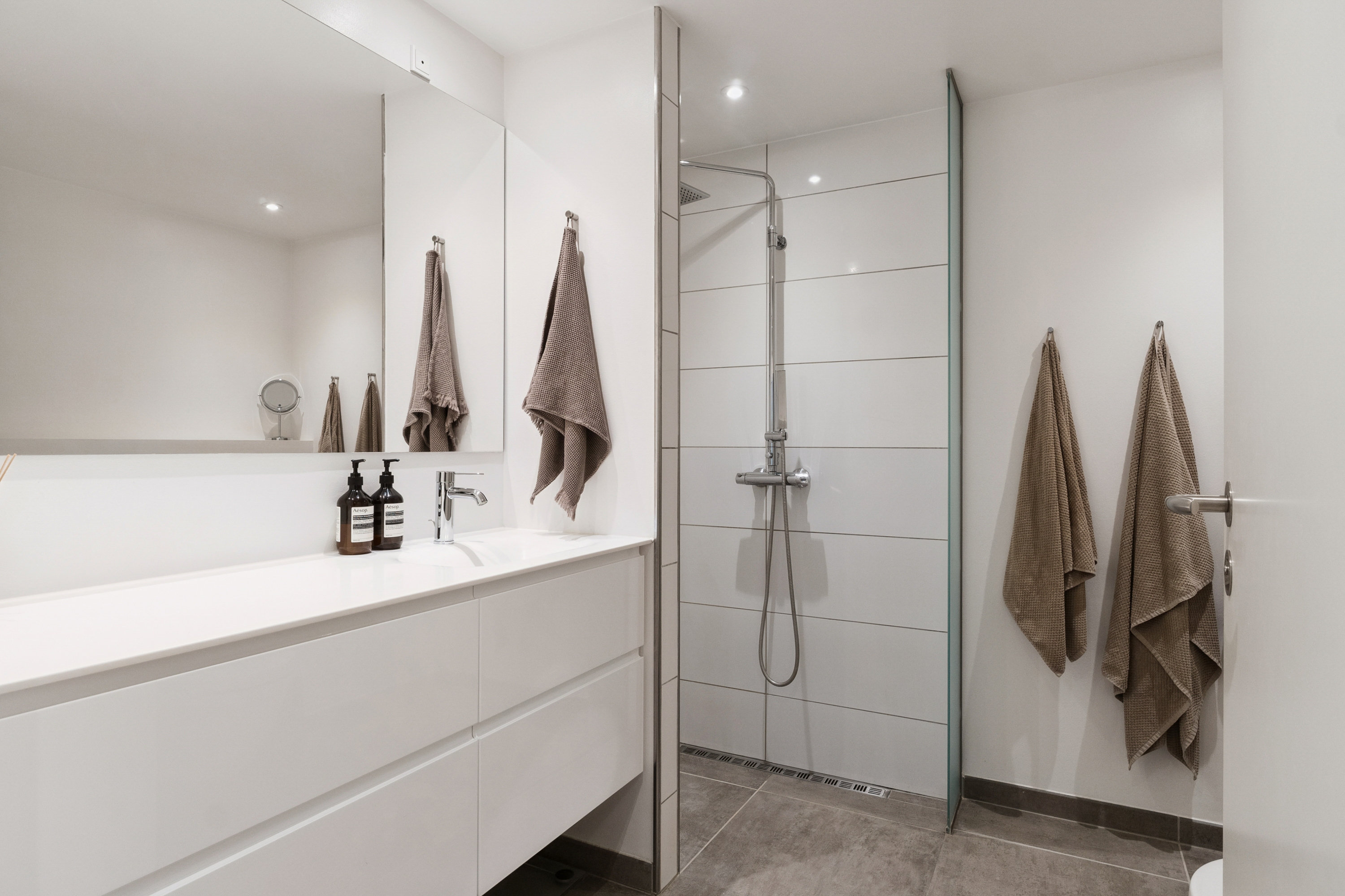 Fremhævet badeværelse billede i fuldskærmstilstand. Billede af Fortkaj 20, st.. th., 2150 Nordhavn