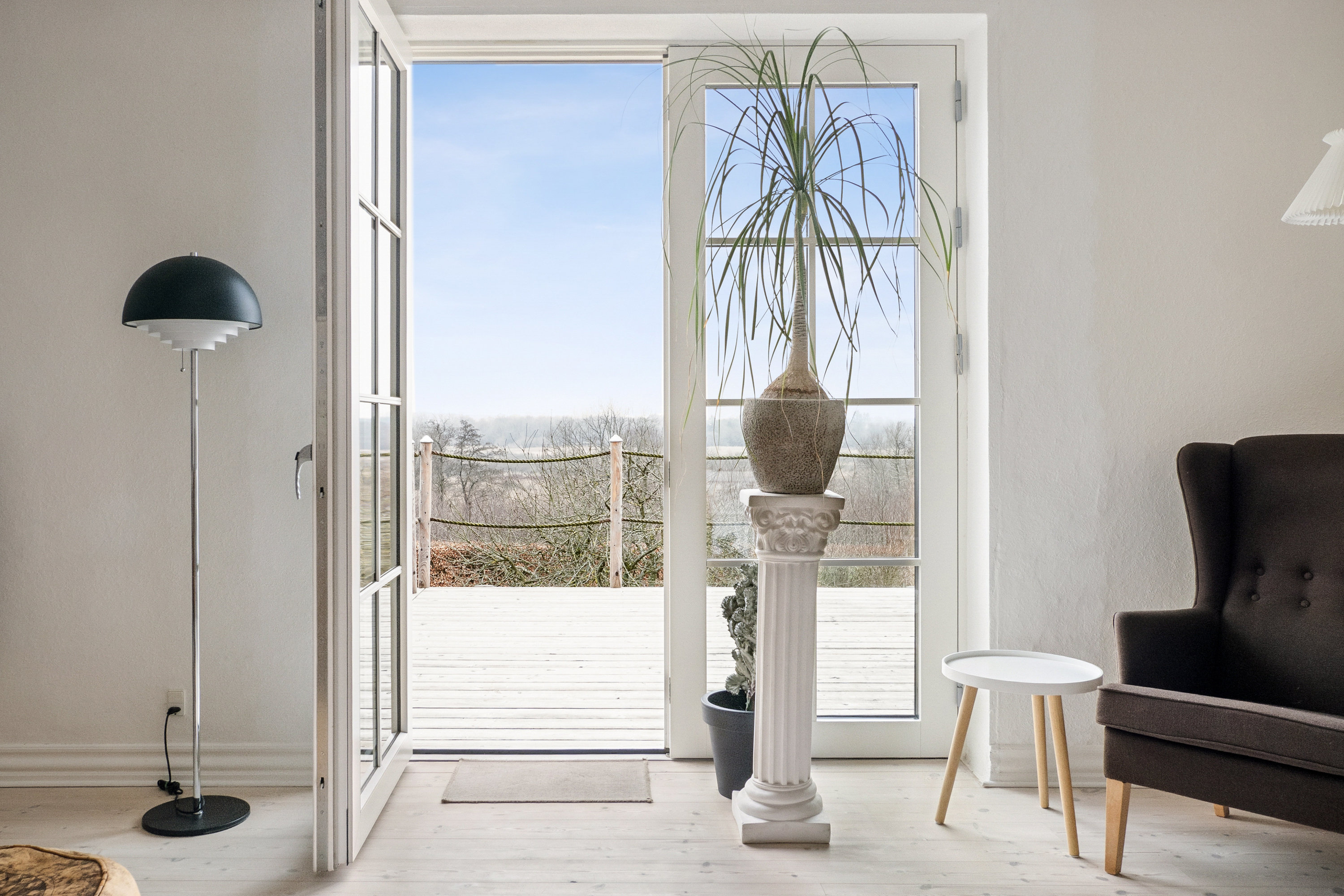 Fremhævet stue billede i fuldskærmstilstand. Billede af Kirkebakken 8, 7800 Skive