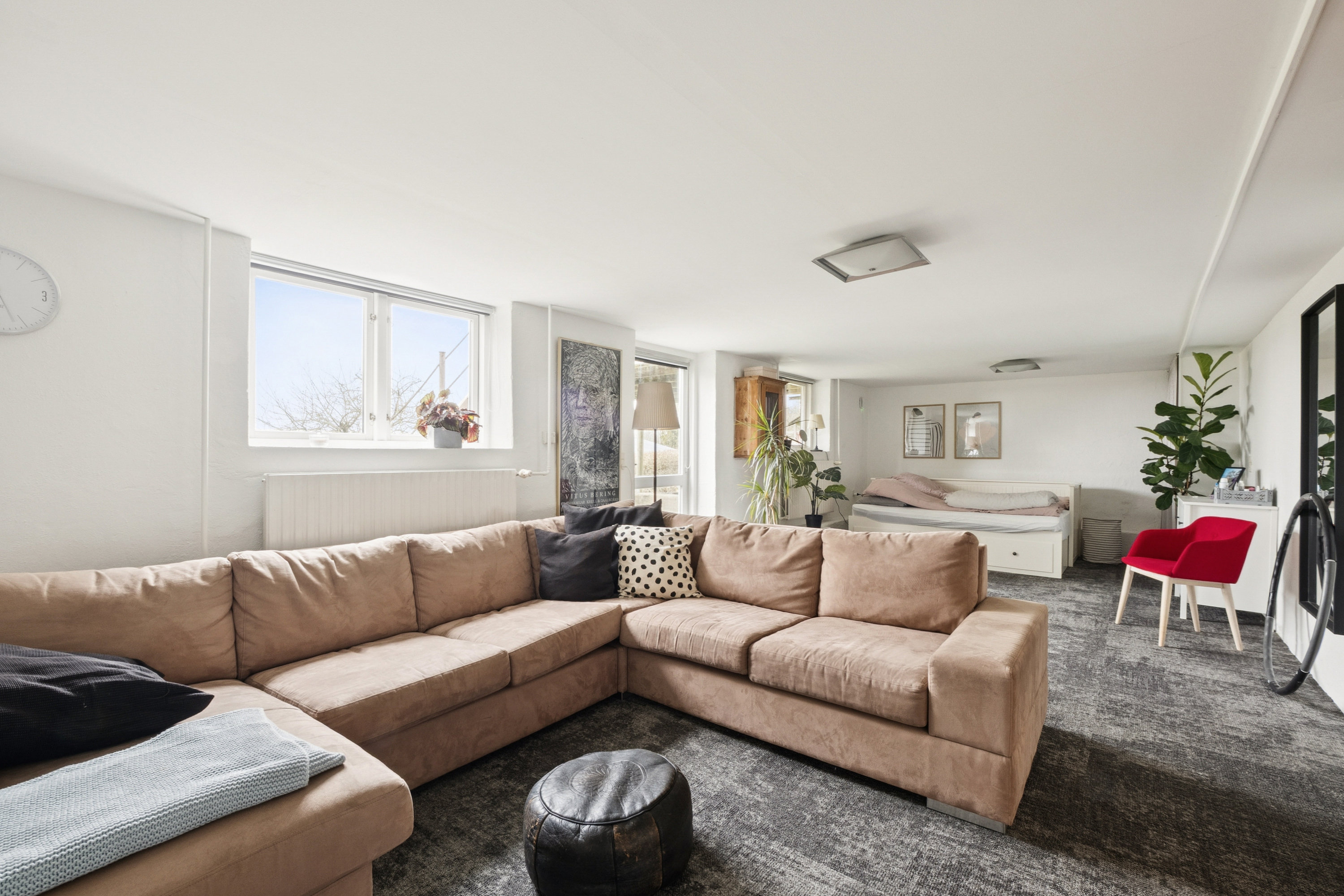 Fremhævet stue billede i fuldskærmstilstand. Billede af Kirkebakken 8, 7800 Skive