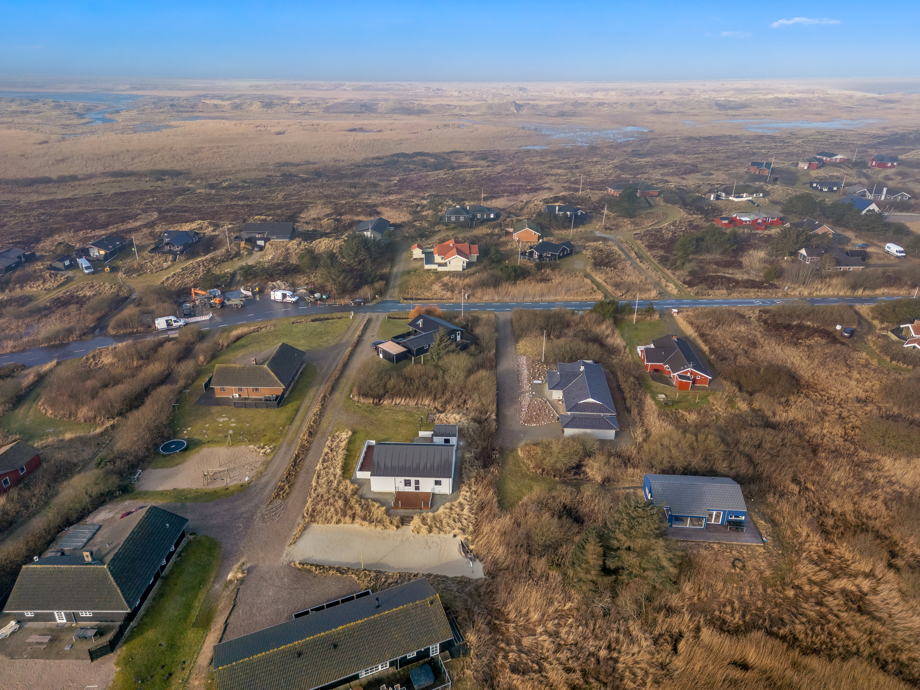 Fremhævet luftfoto billede i fuldskærmstilstand. Billede af Lakolk 195, Lakolk, 6792 Rømø