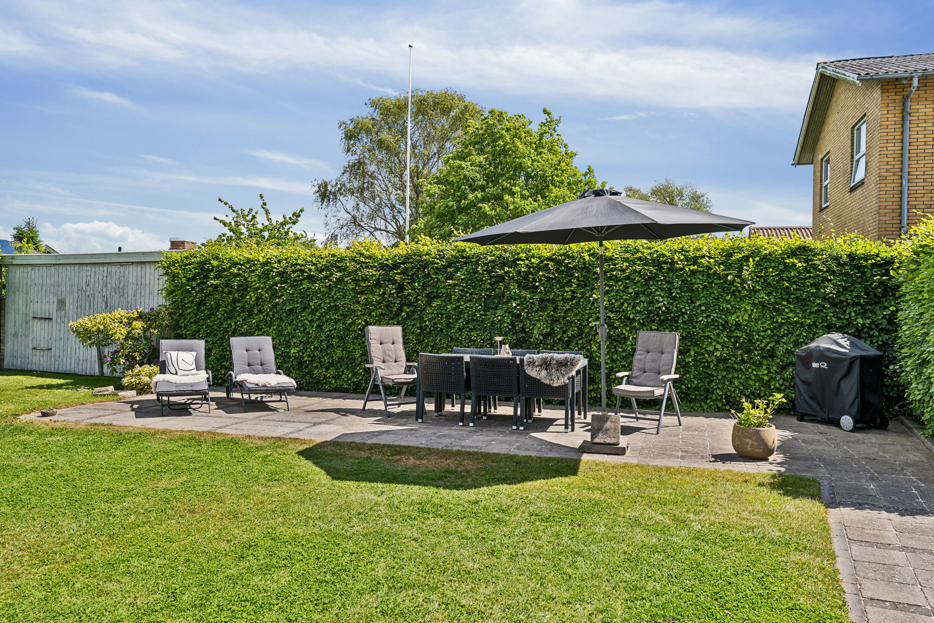 Fremhævet  billede i fuldskærmstilstand. Billede af Møllevej 5, 8783 Hornsyld