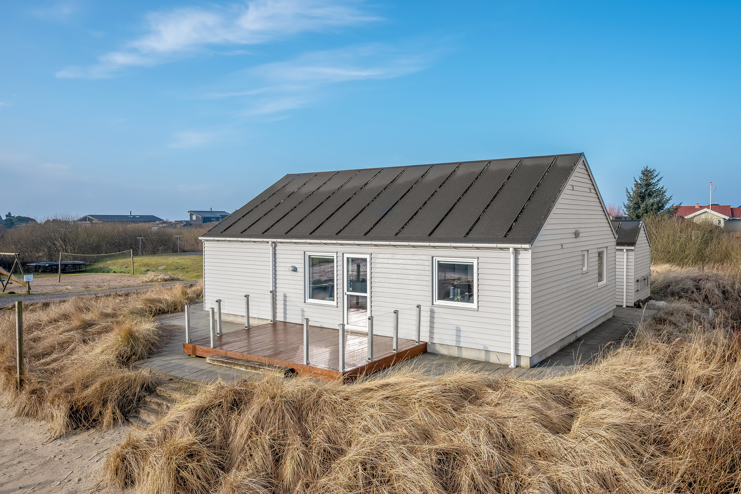 Fremhævet facade billede i fuldskærmstilstand. Billede af Lakolk 195, Lakolk, 6792 Rømø