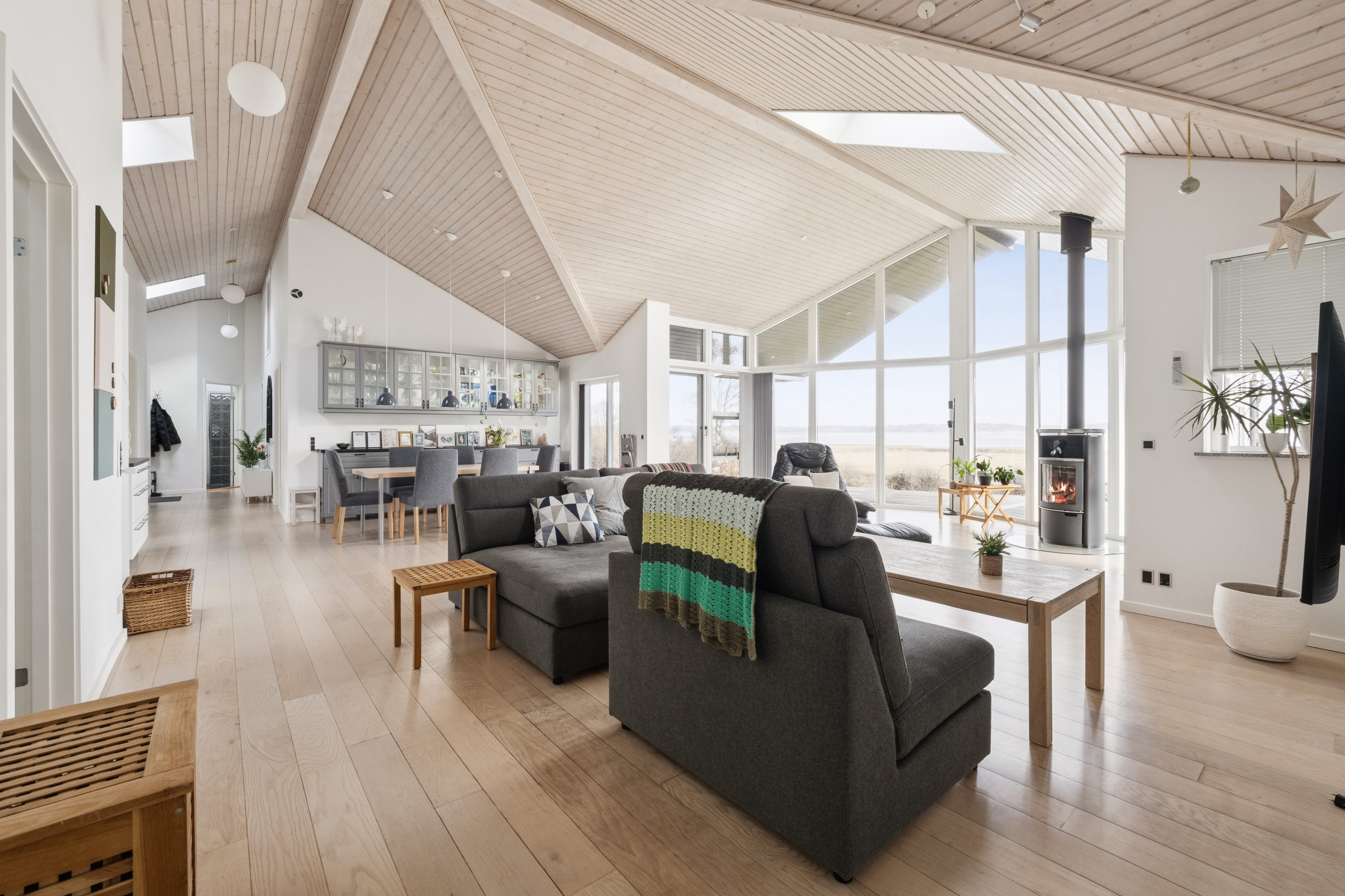 Fremhævet stue billede i fuldskærmstilstand. Billede af Hejrevej 36, Strandet, 7840 Højslev