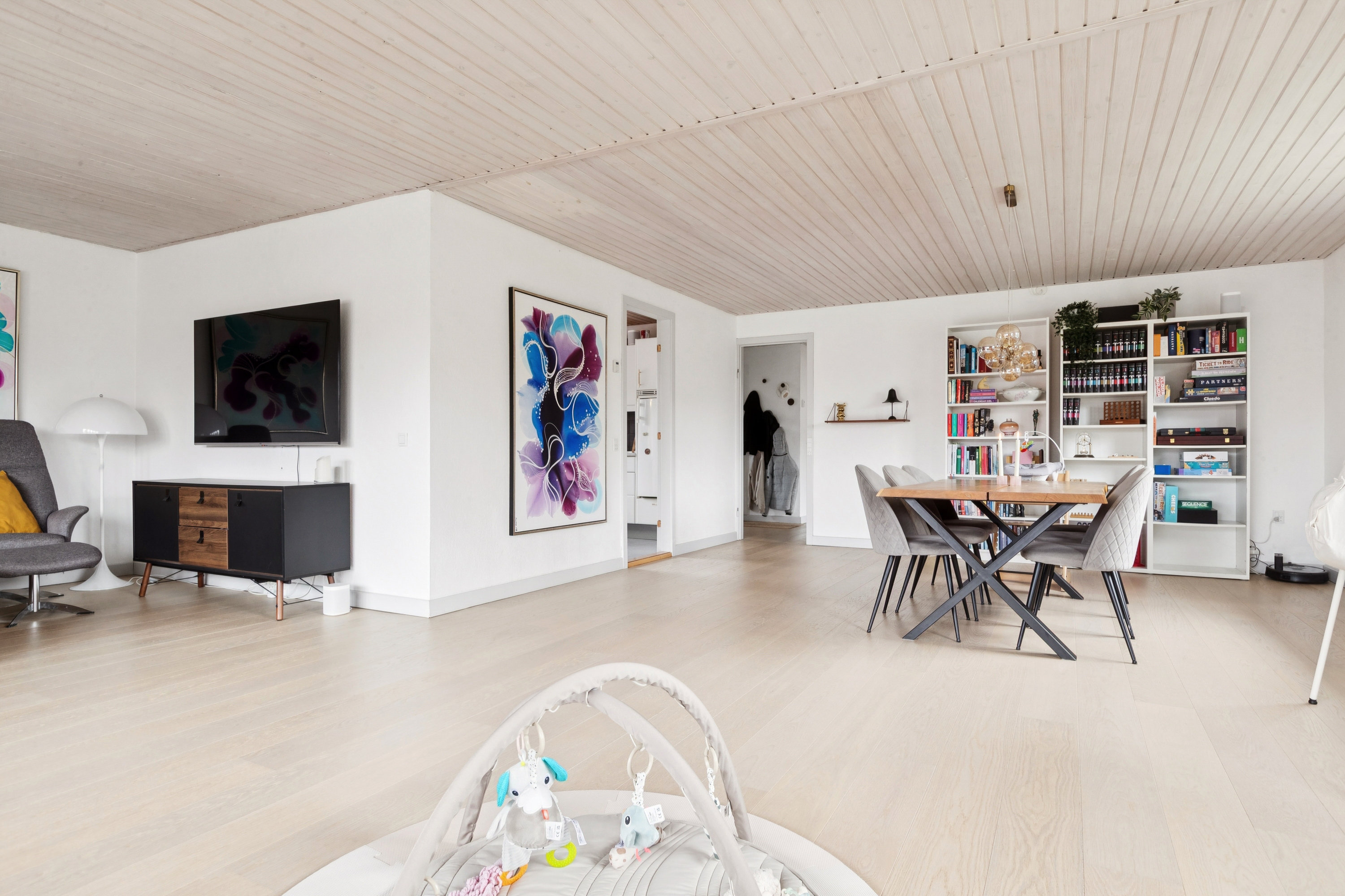 Fremhævet stue billede i fuldskærmstilstand. Billede af Ishøj Bygade 114, 2635 Ishøj