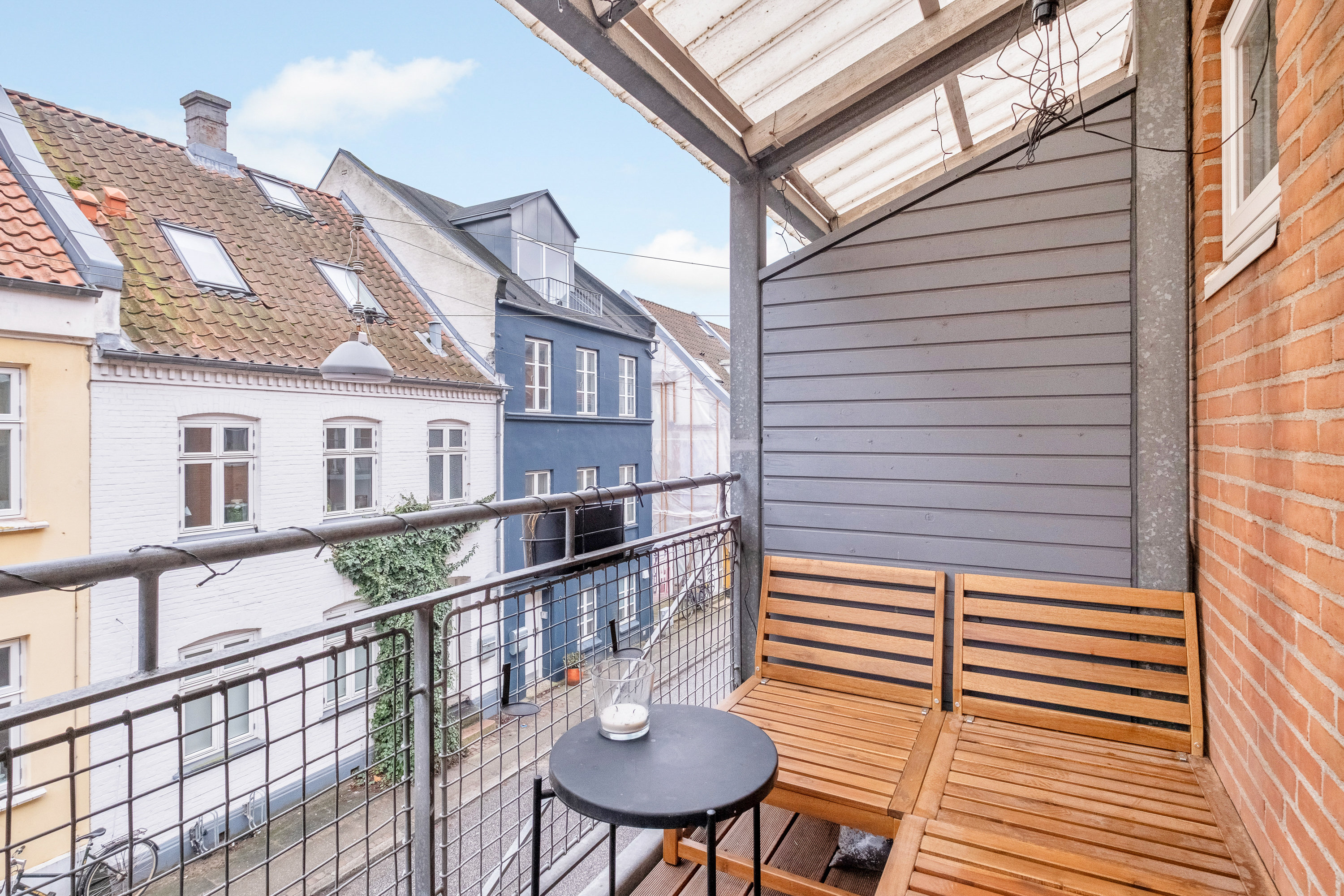 Fremhævet altan billede i fuldskærmstilstand. Billede af Søgade 10A, 8000 Aarhus C