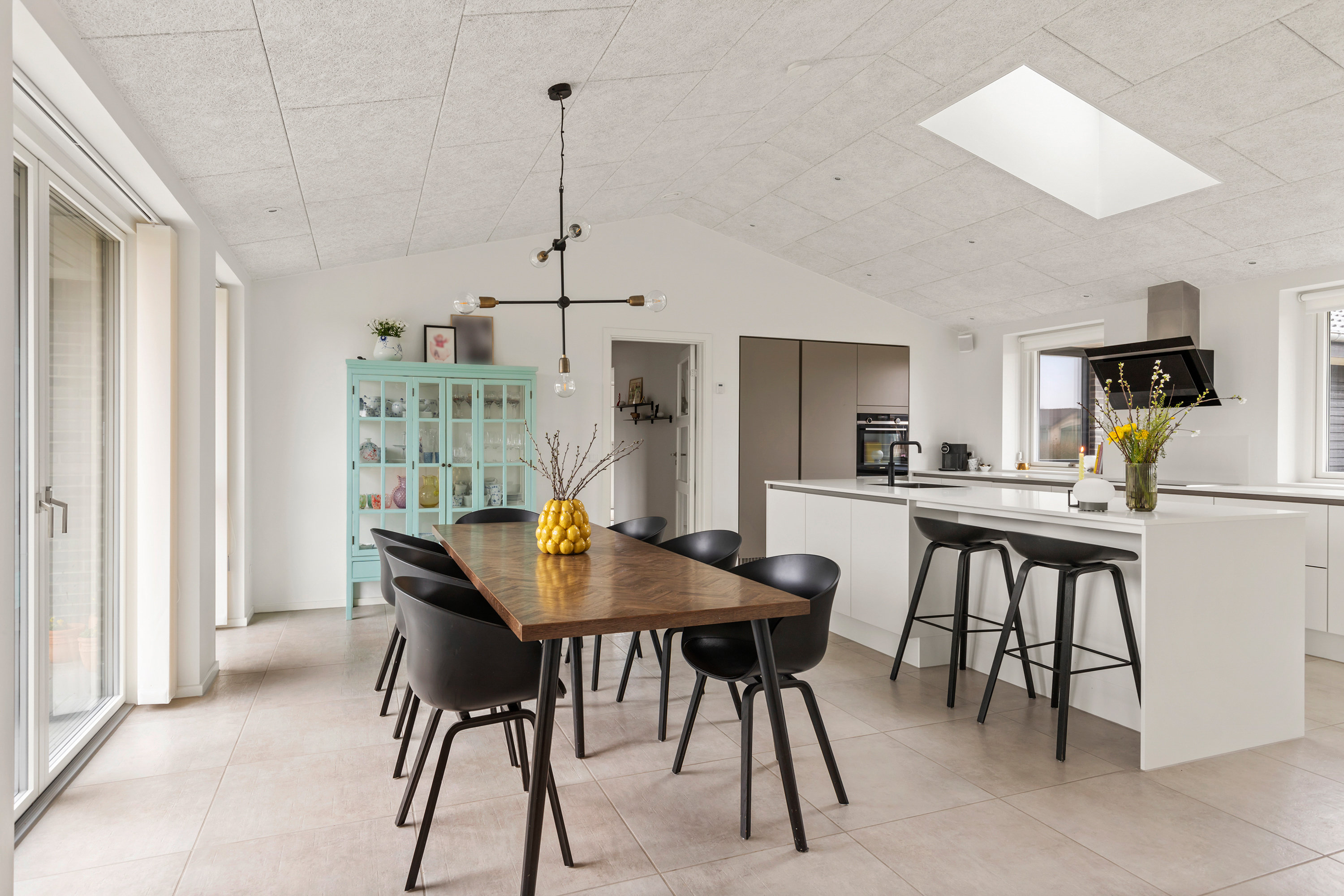 Fremhævet køkken alrum billede i fuldskærmstilstand. Billede af Horsbækken 27, 9440 Aabybro