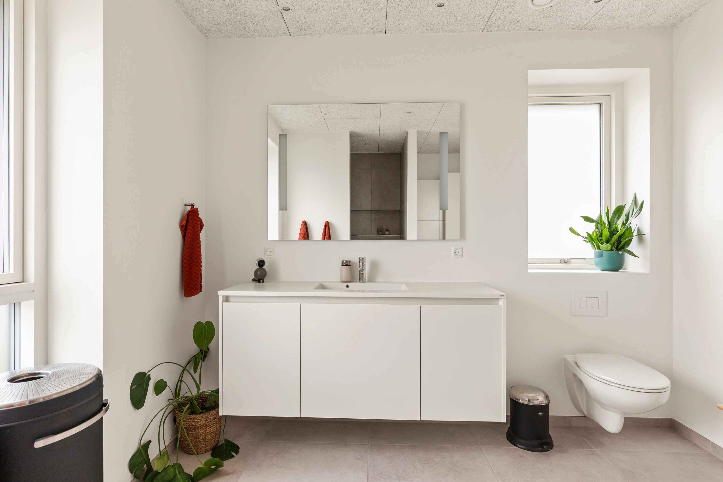 Fremhævet badeværelse billede i fuldskærmstilstand. Billede af Horsbækken 27, 9440 Aabybro