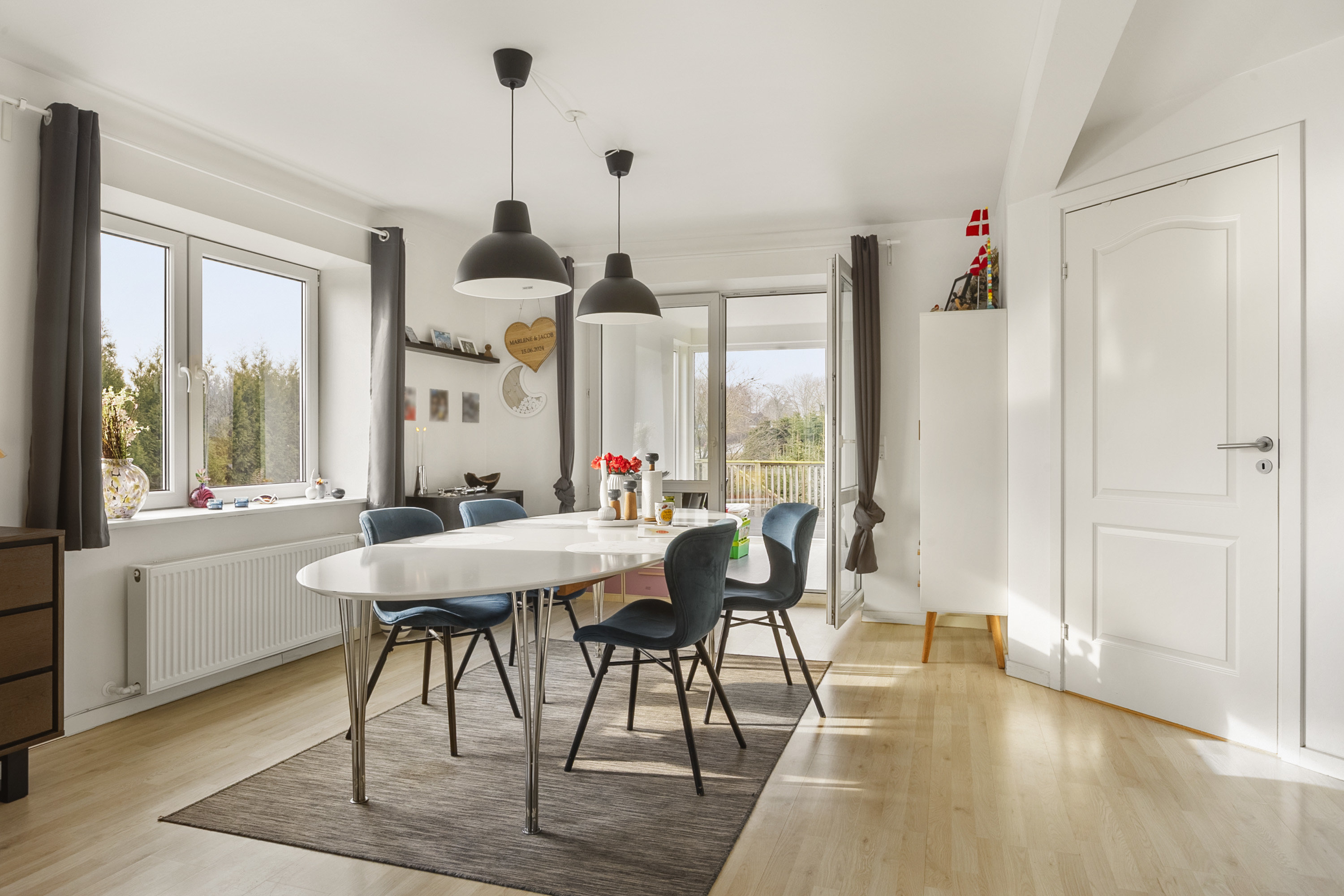 Fremhævet spisestue billede i fuldskærmstilstand. Billede af Varnæsvej 589, Ny Skovbøl, 6200 Aabenraa