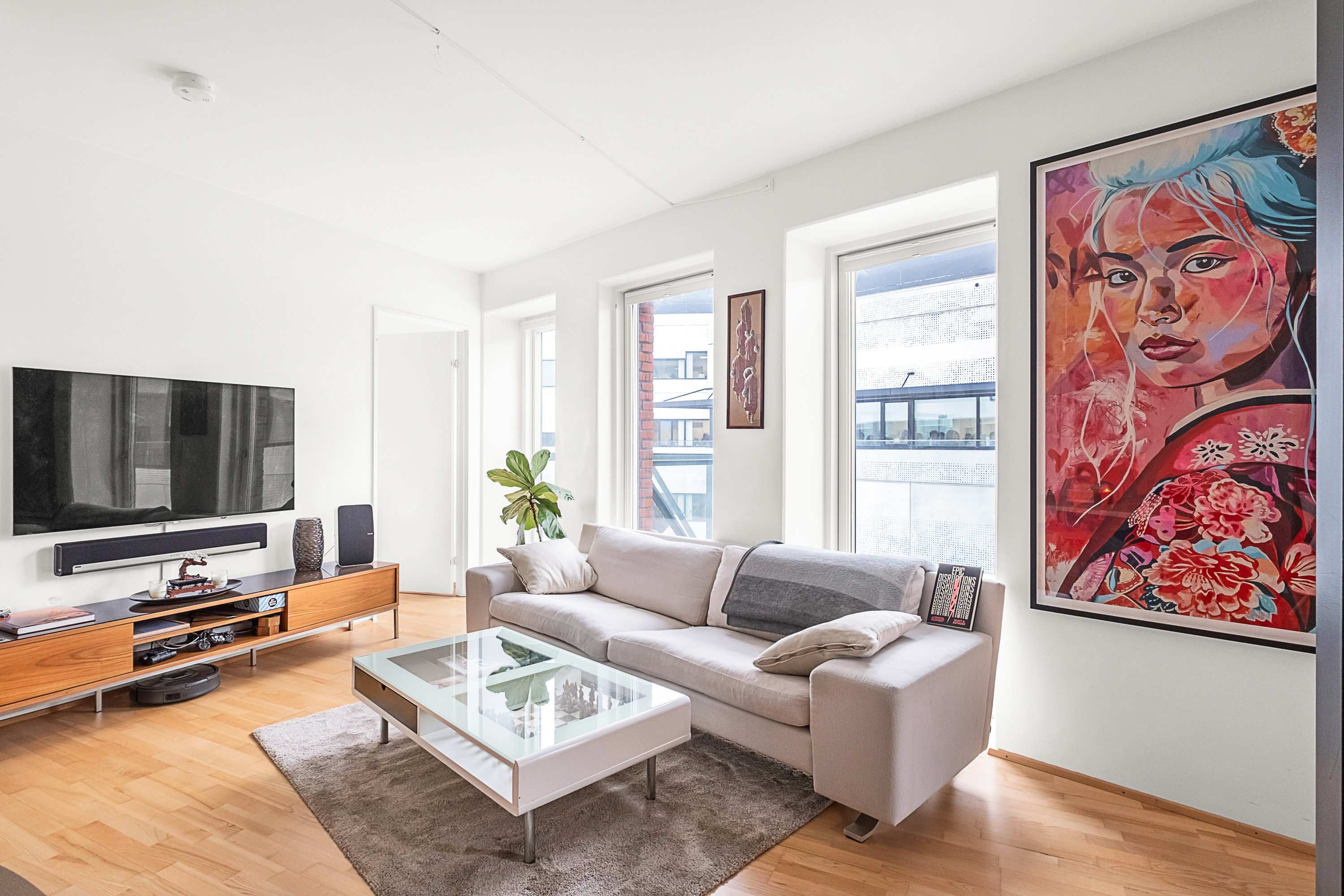 Fremhævet stue billede i fuldskærmstilstand. Billede af Ceresbyen 31, 5. 4., 8000 Aarhus C