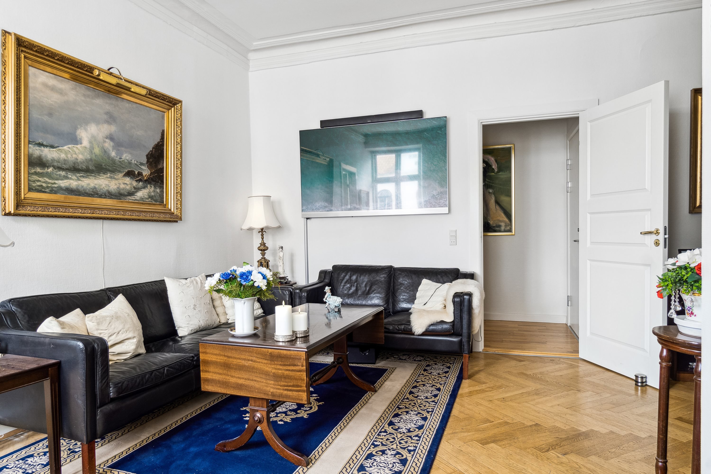 Fremhævet  billede i fuldskærmstilstand. Billede af Solens Plads 25B, 1. th., 4220 Korsør