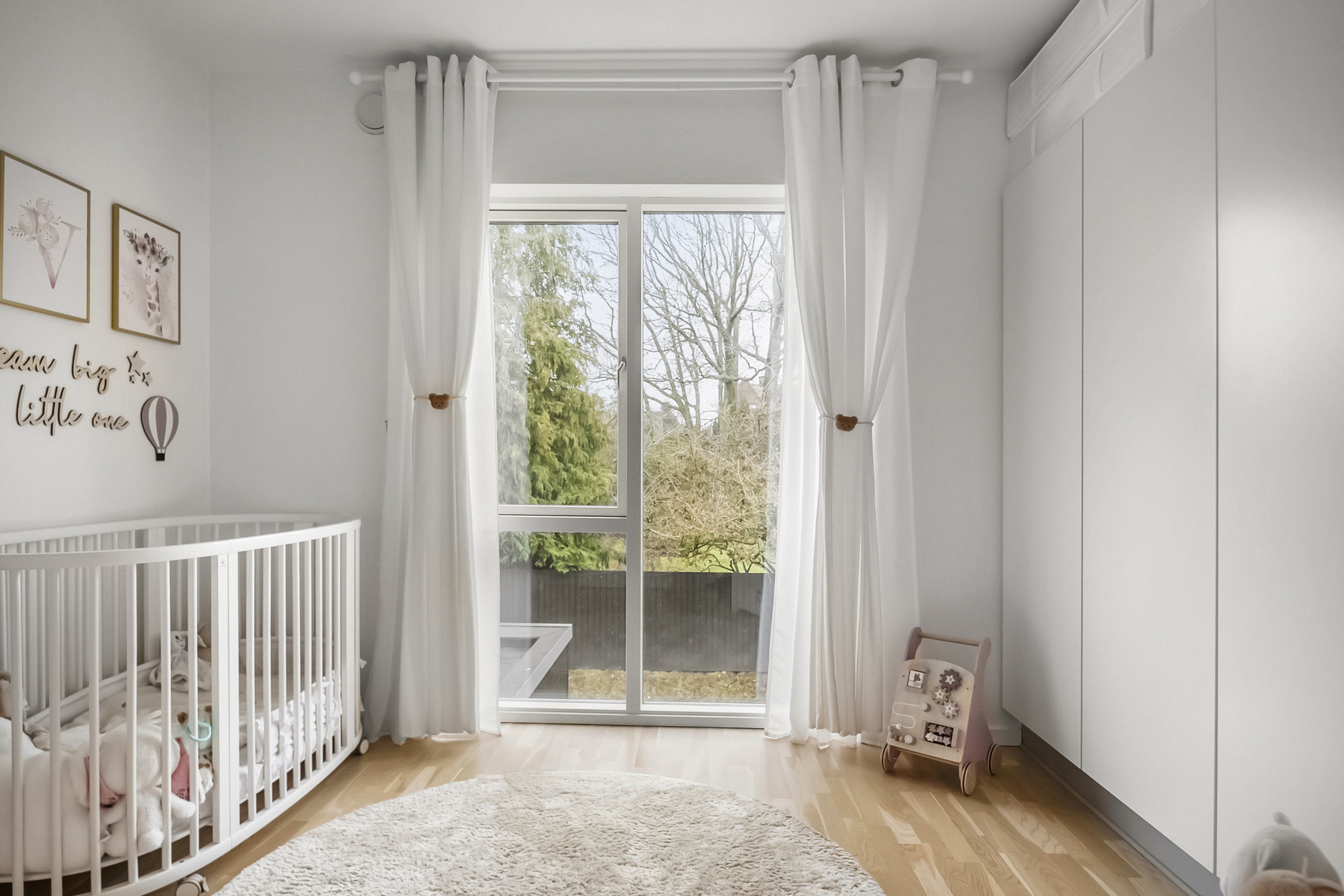 Fremhævet soveværelse billede i fuldskærmstilstand. Billede af Elmetoften 1G, 8361 Hasselager