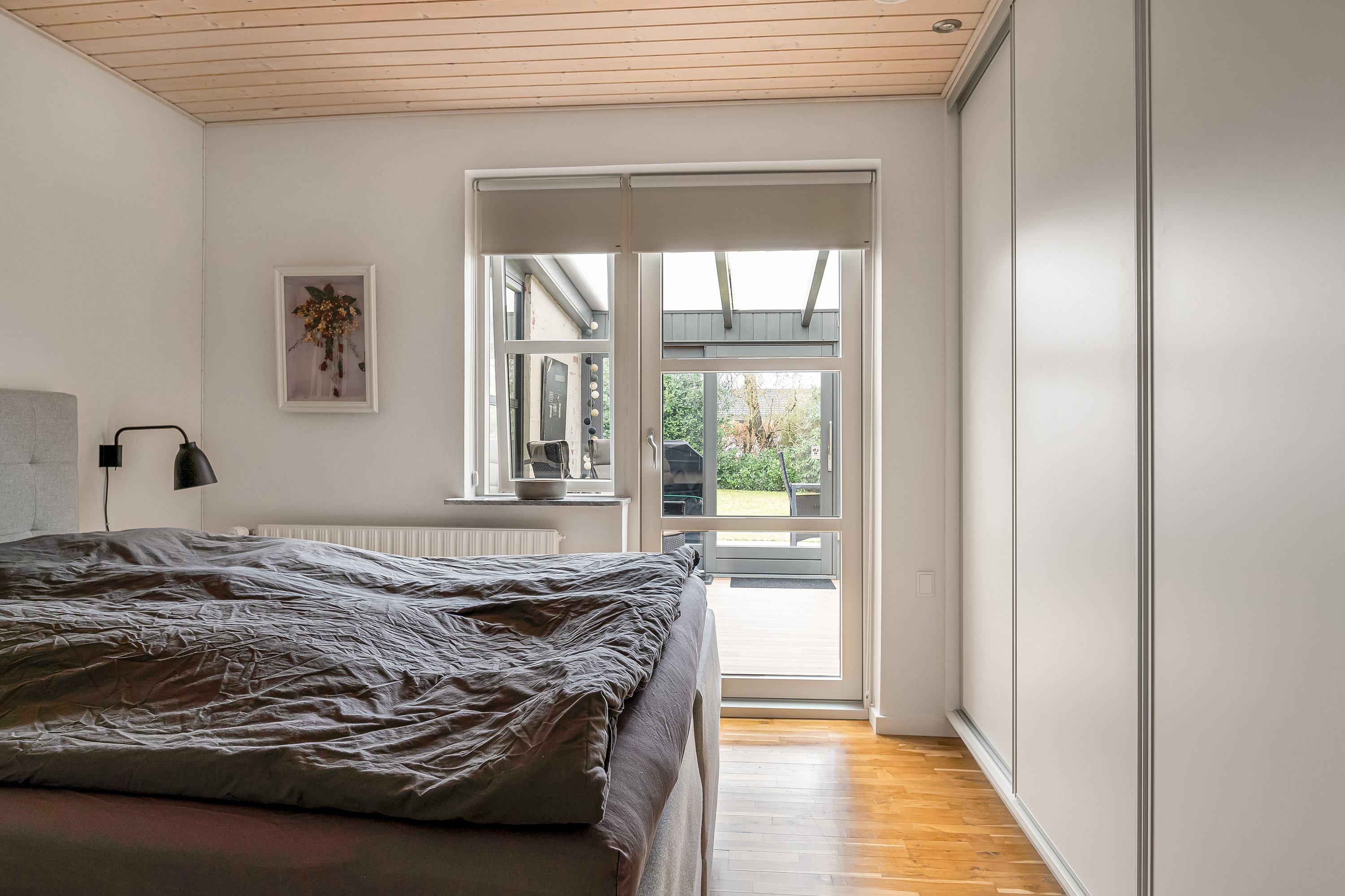 Fremhævet soveværelse billede i fuldskærmstilstand. Billede af Grønnegade 6, 6933 Kibæk