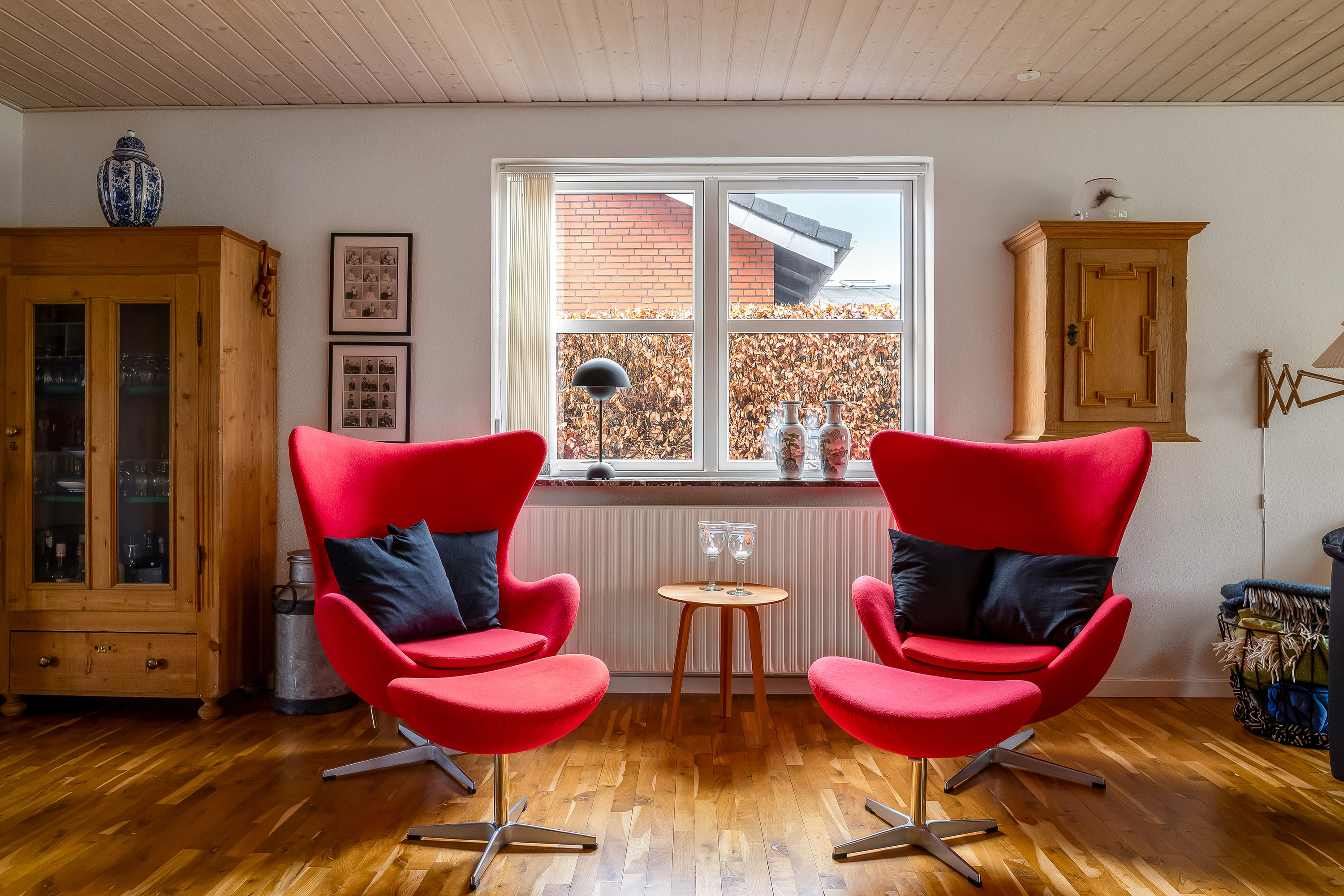 Fremhævet stue billede i fuldskærmstilstand. Billede af Grønnegade 6, 6933 Kibæk