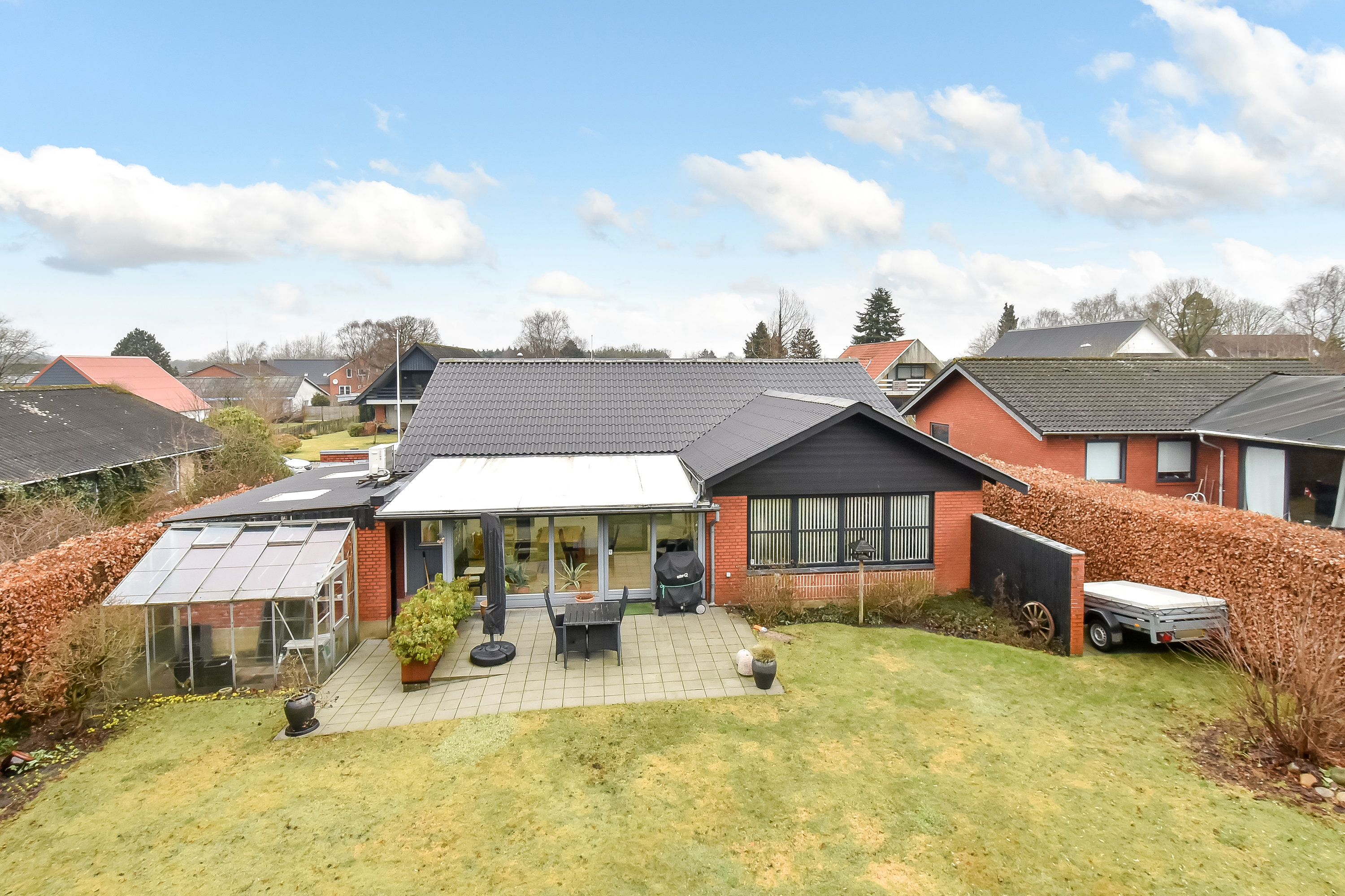 Fremhævet ejendommen billede i fuldskærmstilstand. Billede af Grønnegade 6, 6933 Kibæk