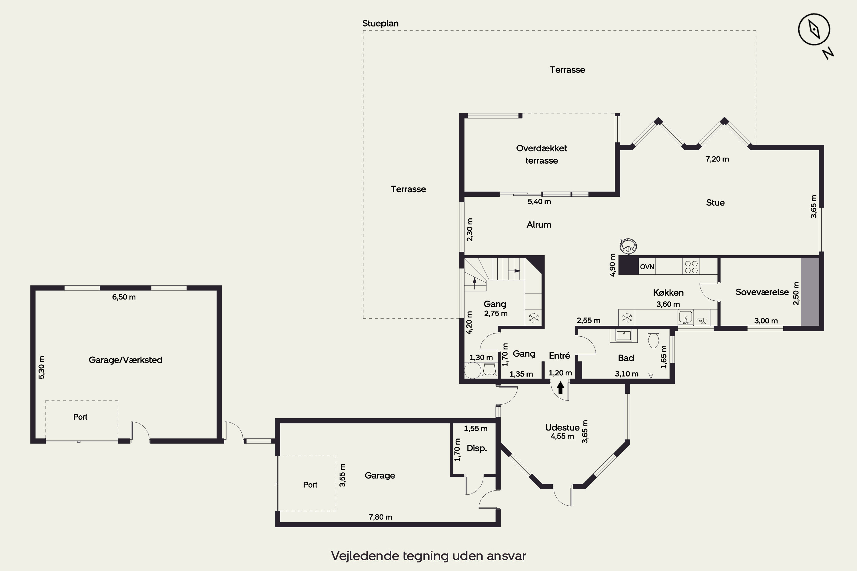 Plantegninger billede af Poul Thøstesensvej 15, 6857 Blåvand
