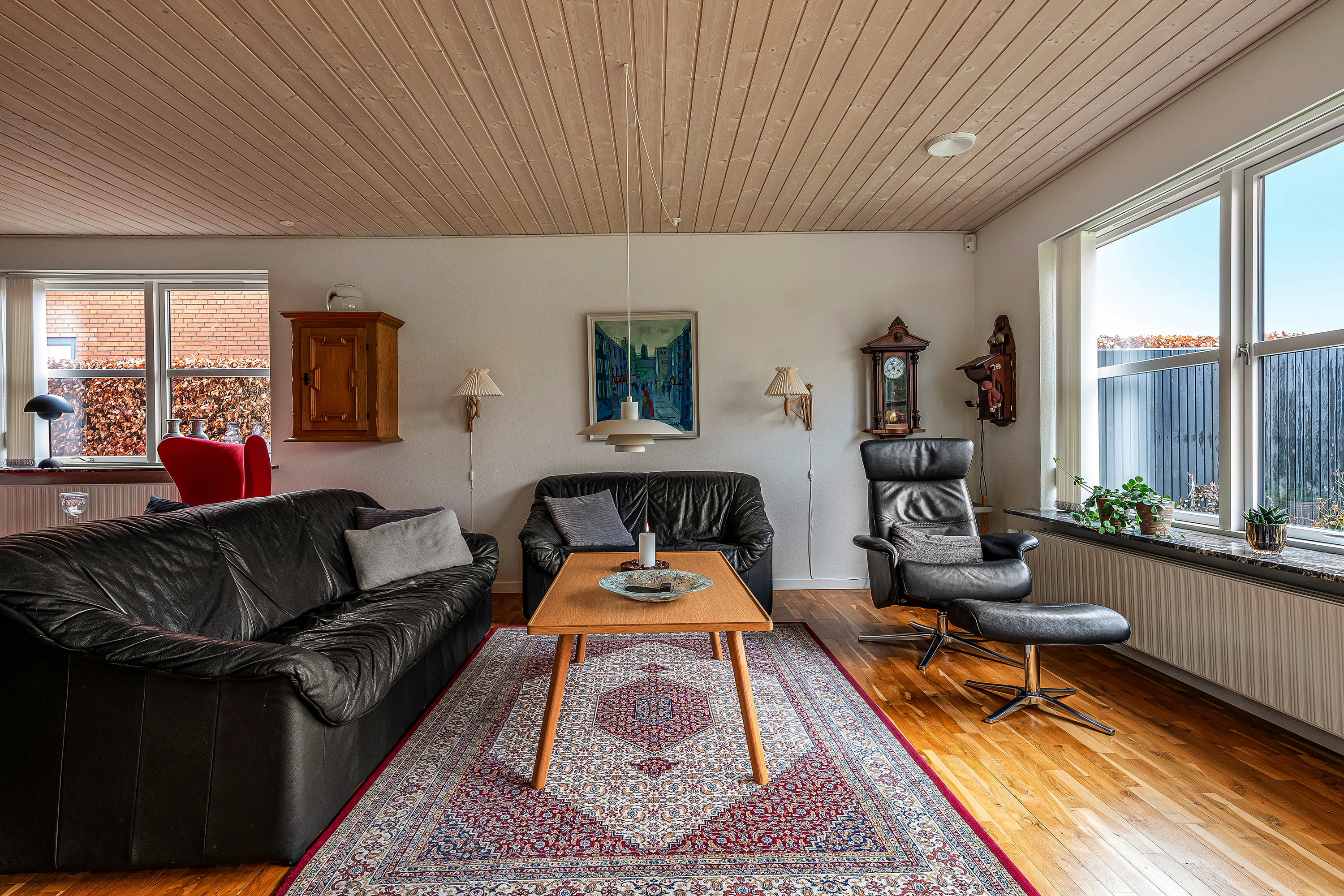 Fremhævet stue billede i fuldskærmstilstand. Billede af Grønnegade 6, 6933 Kibæk