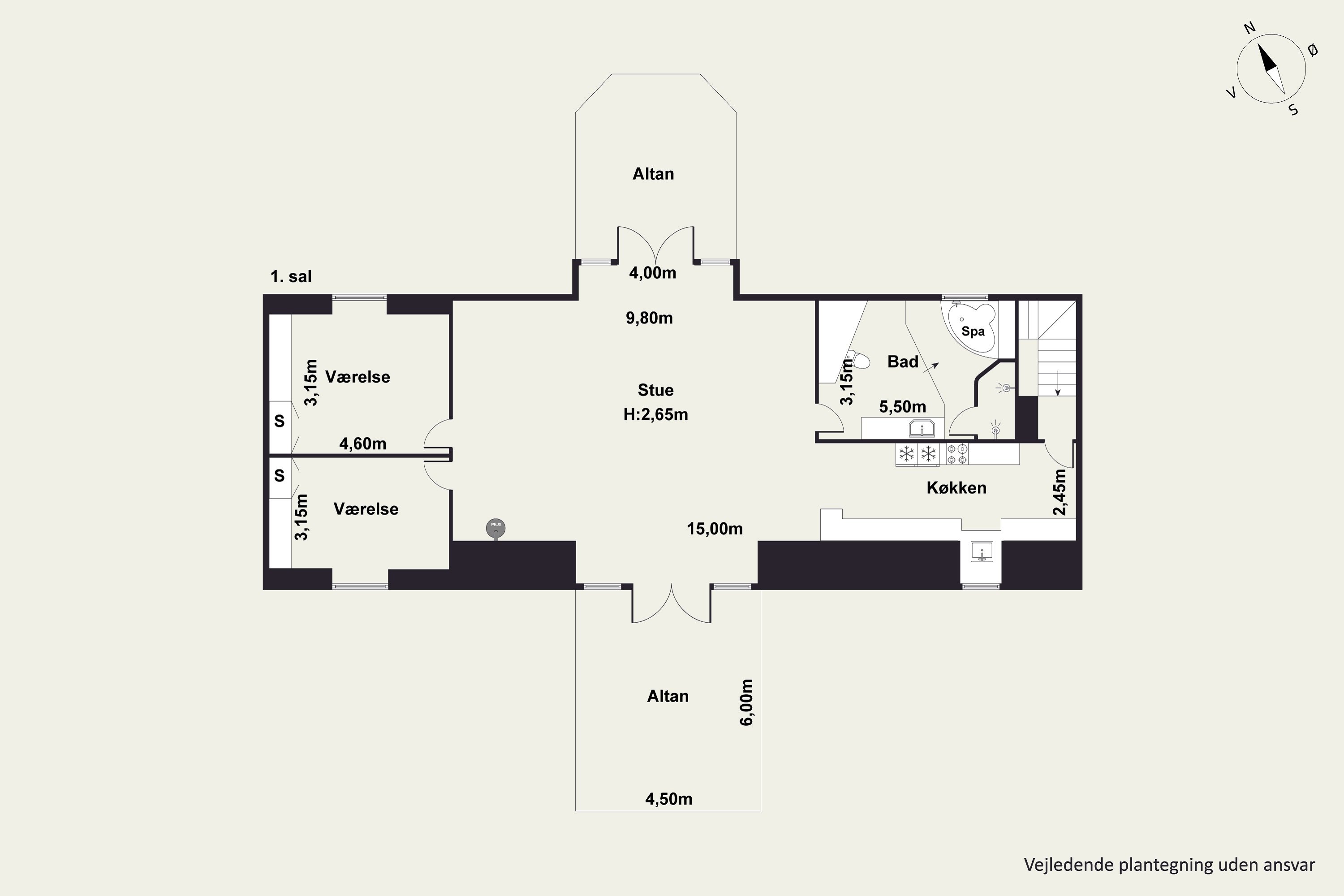 Plantegninger billede af Pjedstedvej 106, 7080 Børkop