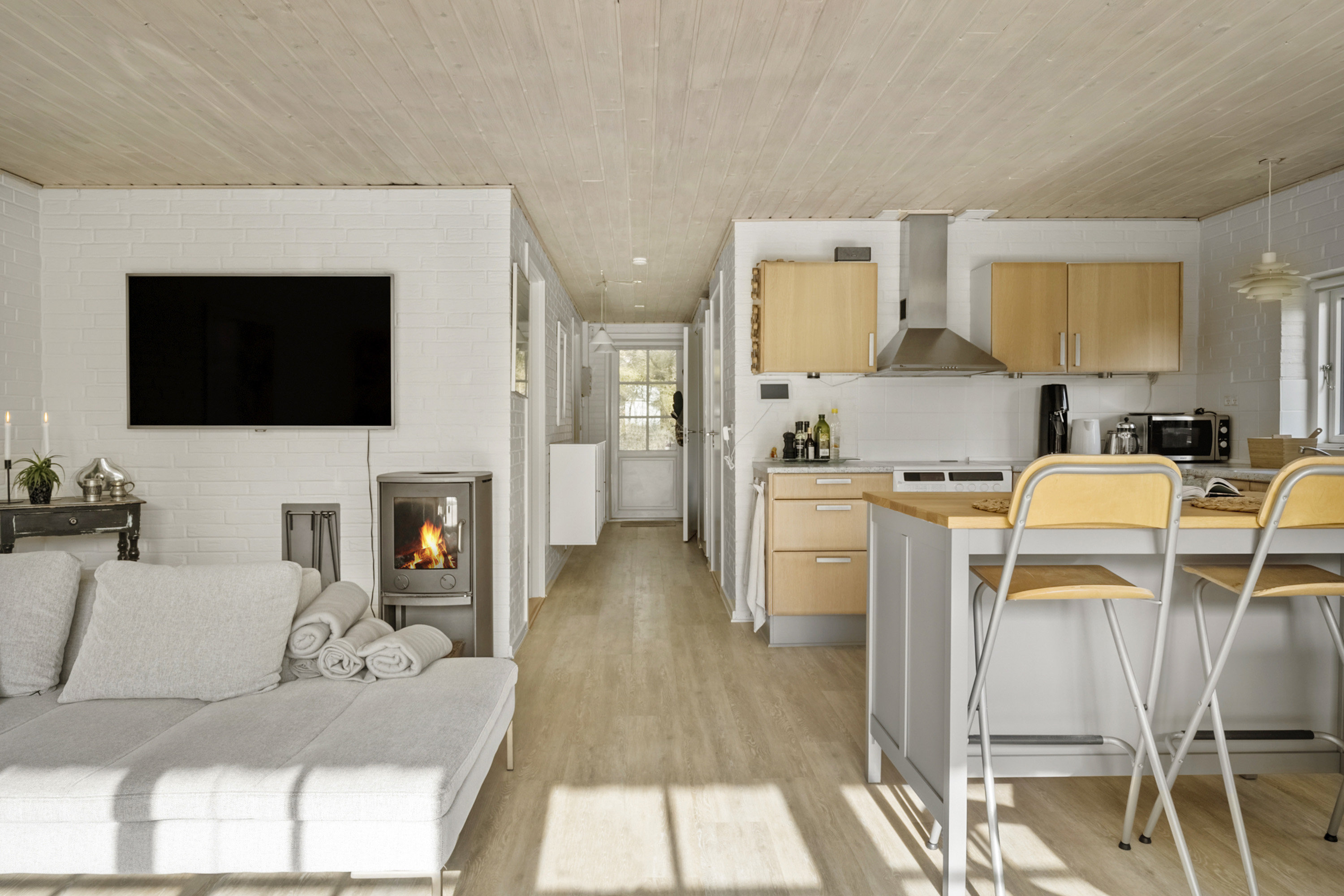 Fremhævet stue billede i fuldskærmstilstand. Billede af Tyttebærvej 29, Vedersø, 6990 Ulfborg