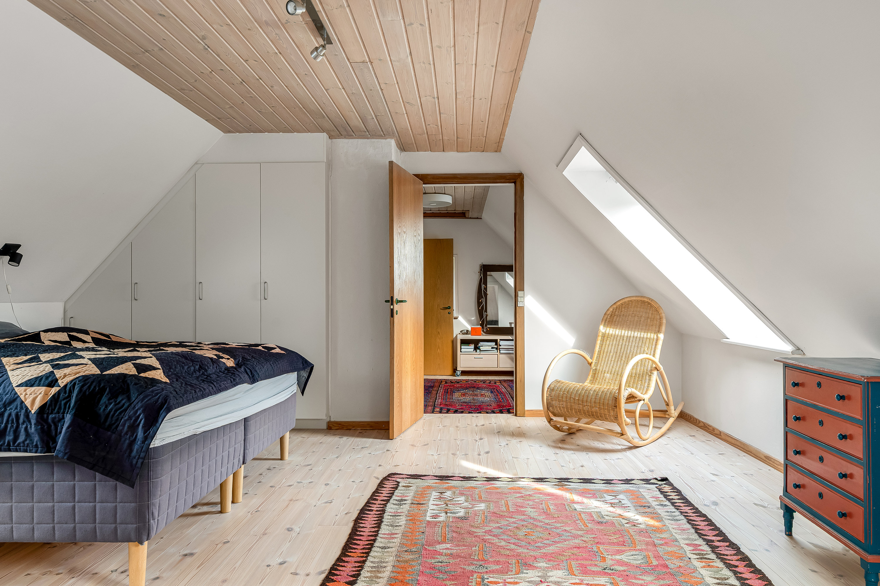 Fremhævet soveværelse billede i fuldskærmstilstand. Billede af Skjernvej 121, Skarrild, 6933 Kibæk