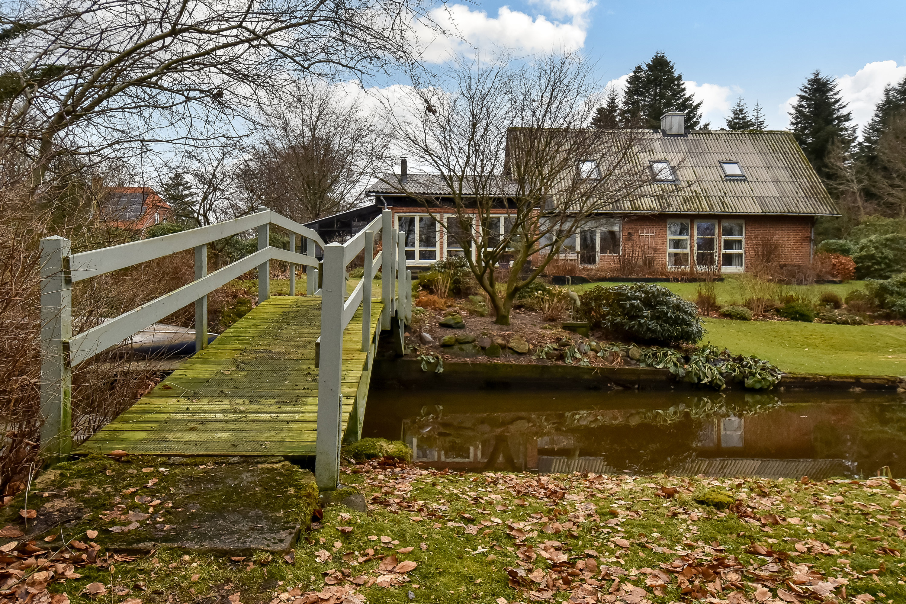 Fremhævet ejendommen billede i fuldskærmstilstand. Billede af Skjernvej 121, Skarrild, 6933 Kibæk