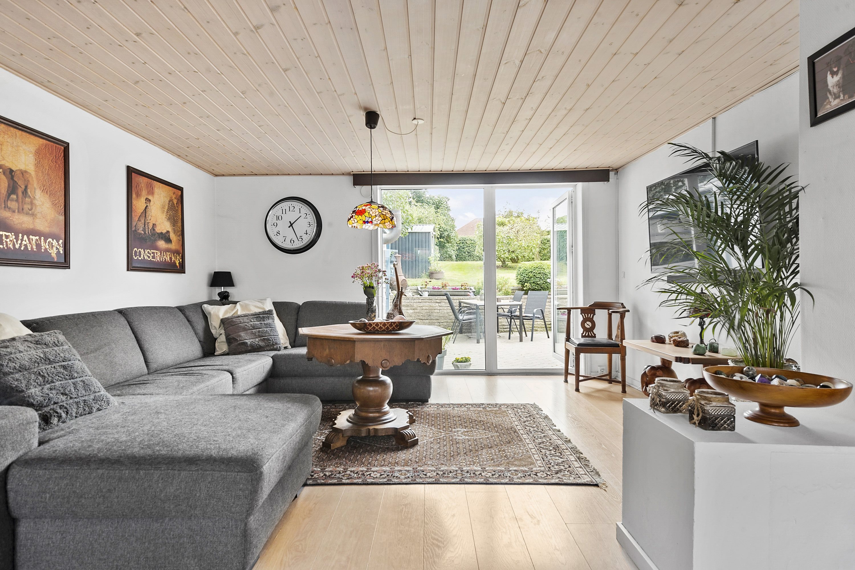 Fremhævet stue billede i fuldskærmstilstand. Billede af Østergade 20, 8300 Odder