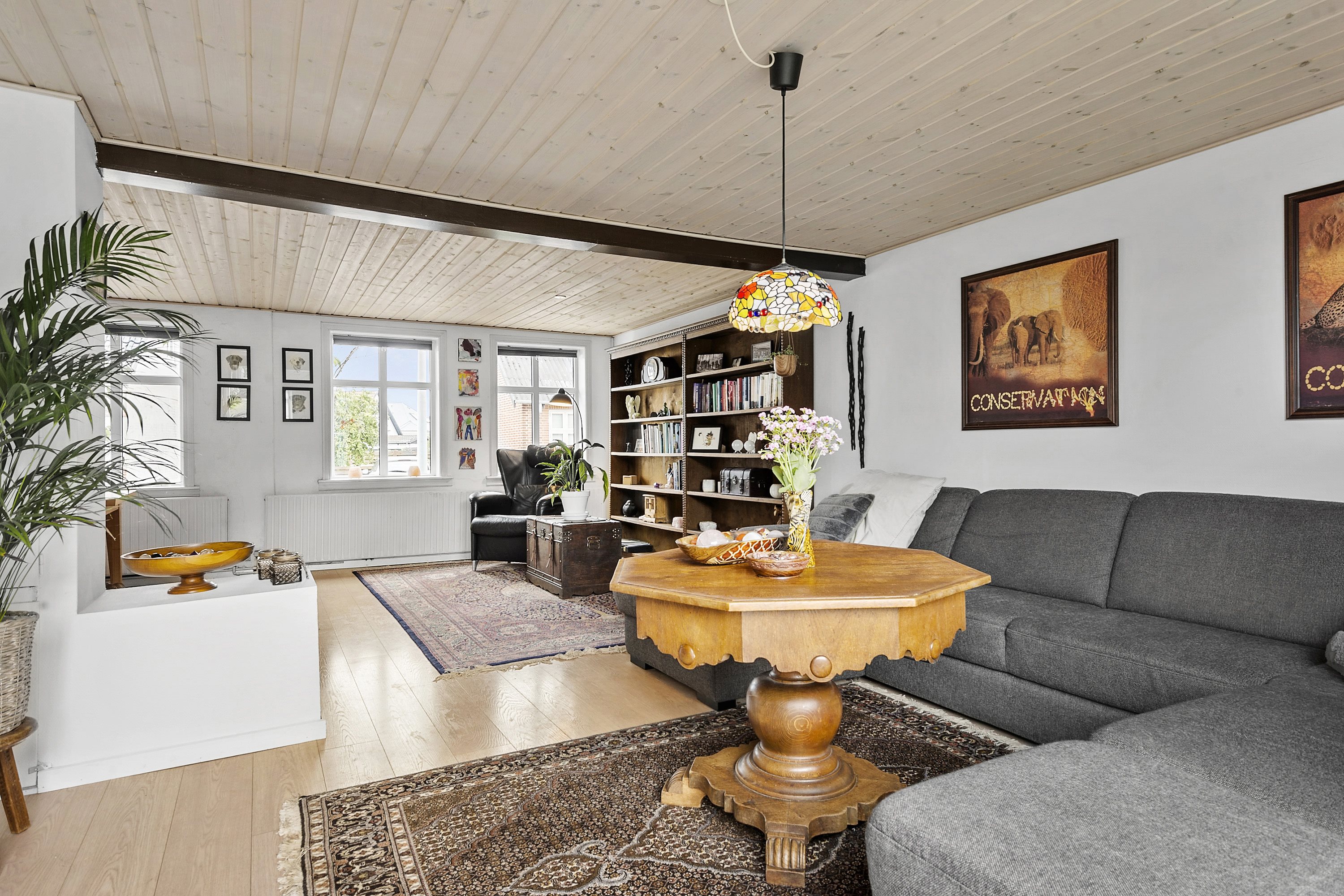 Fremhævet stue billede i fuldskærmstilstand. Billede af Østergade 20, 8300 Odder