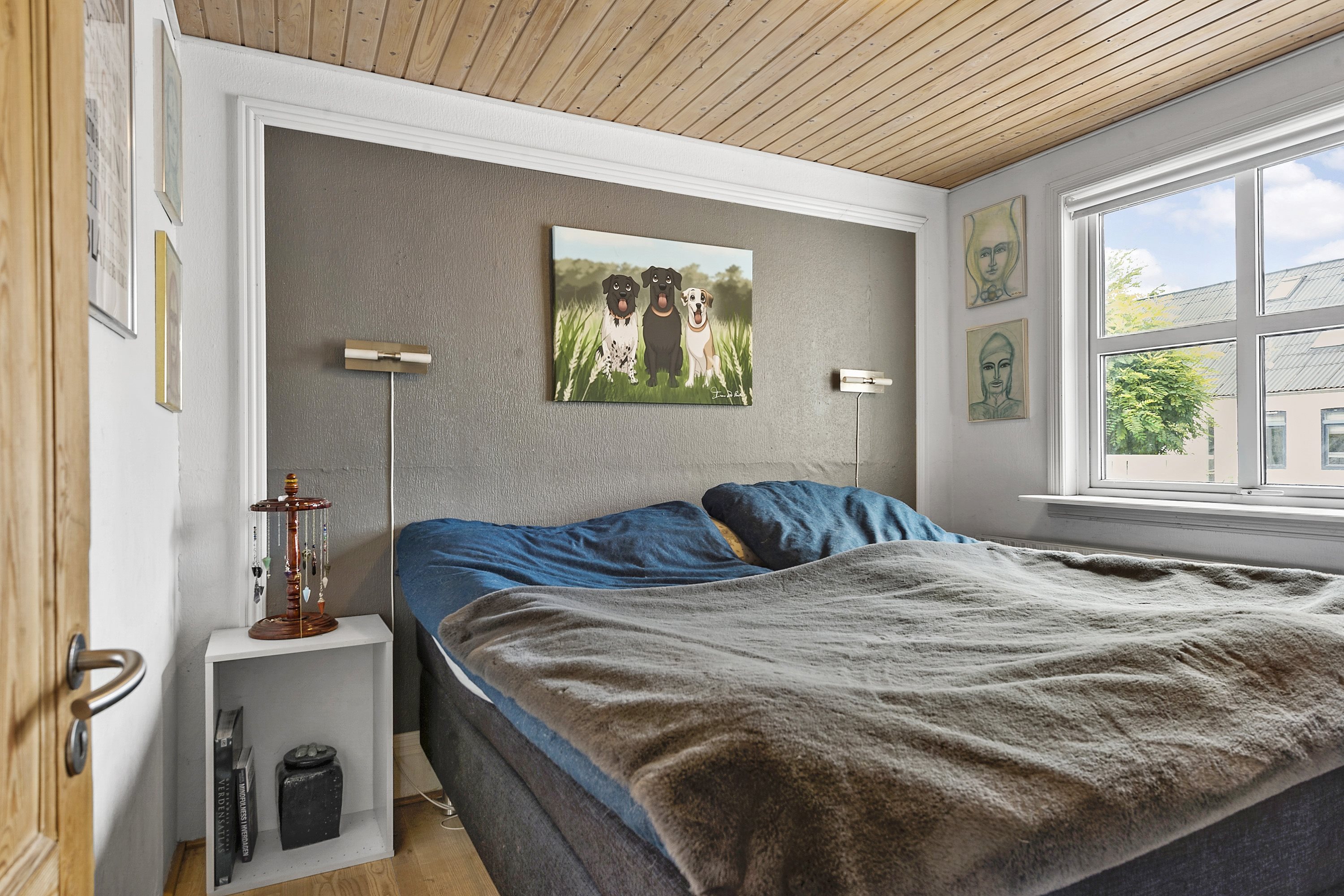 Fremhævet soveværelse billede i fuldskærmstilstand. Billede af Østergade 20, 8300 Odder