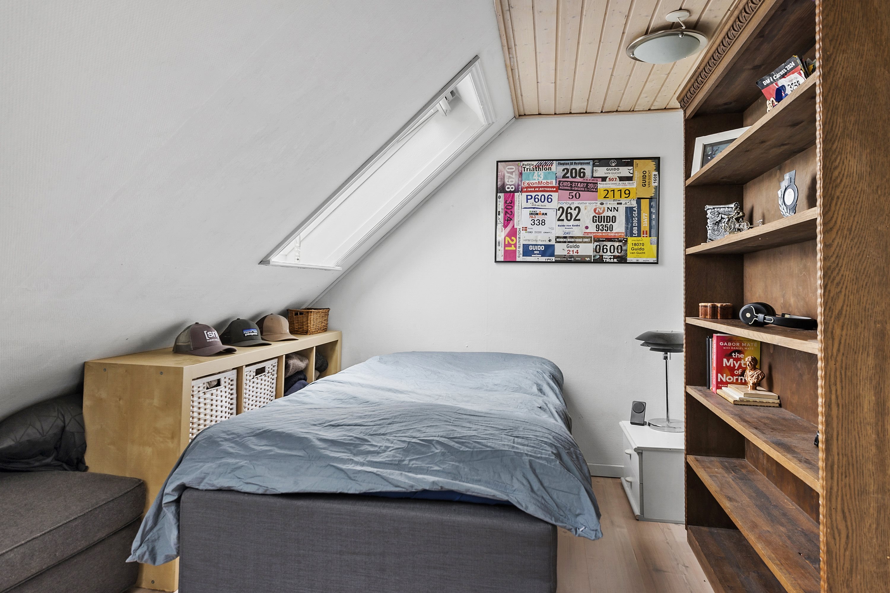 Fremhævet soveværelse billede i fuldskærmstilstand. Billede af Østergade 20, 8300 Odder