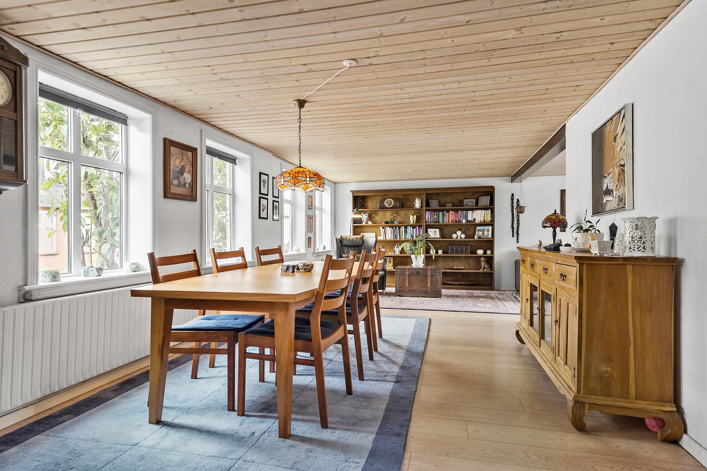 Fremhævet spisestue billede i fuldskærmstilstand. Billede af Østergade 20, 8300 Odder