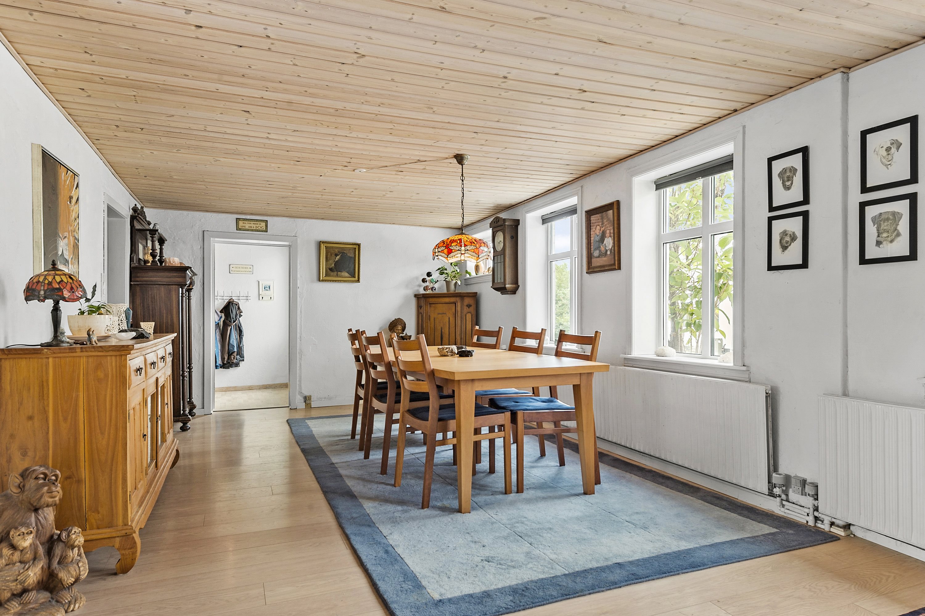 Fremhævet spisestue billede i fuldskærmstilstand. Billede af Østergade 20, 8300 Odder