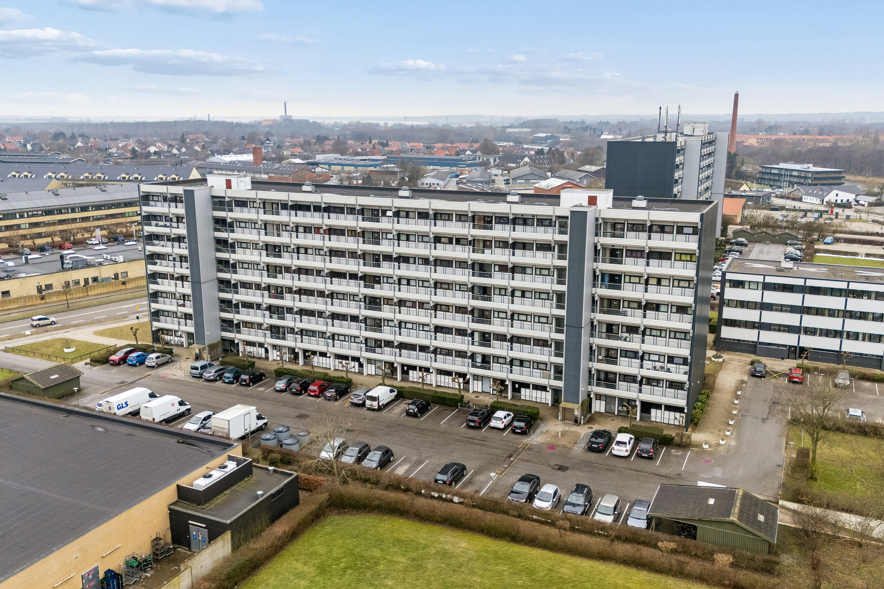 Fremhævet beliggenhed billede i fuldskærmstilstand. Billede af Parkvej 30, 3. tv., 4700 Næstved