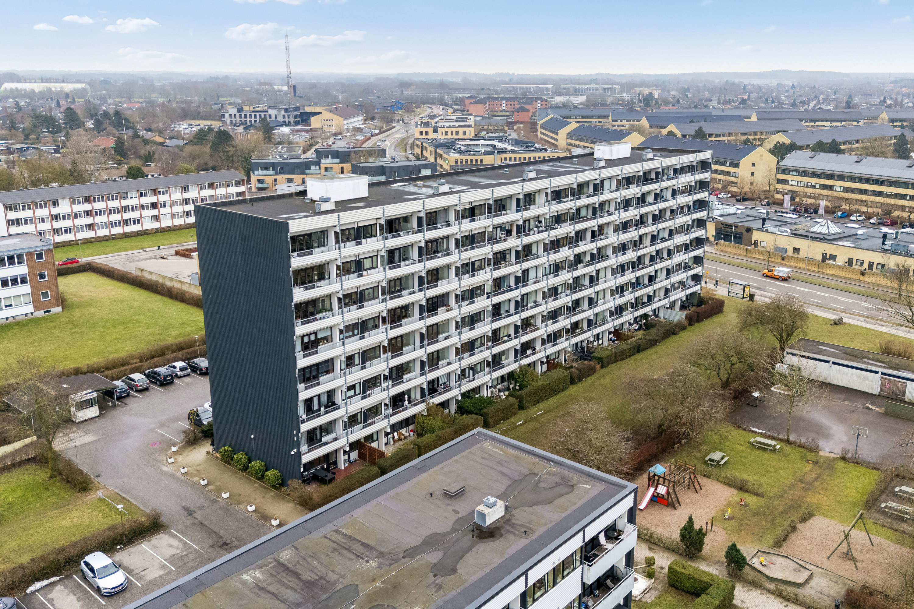 Fremhævet beliggenhed billede i fuldskærmstilstand. Billede af Parkvej 30, 3. tv., 4700 Næstved