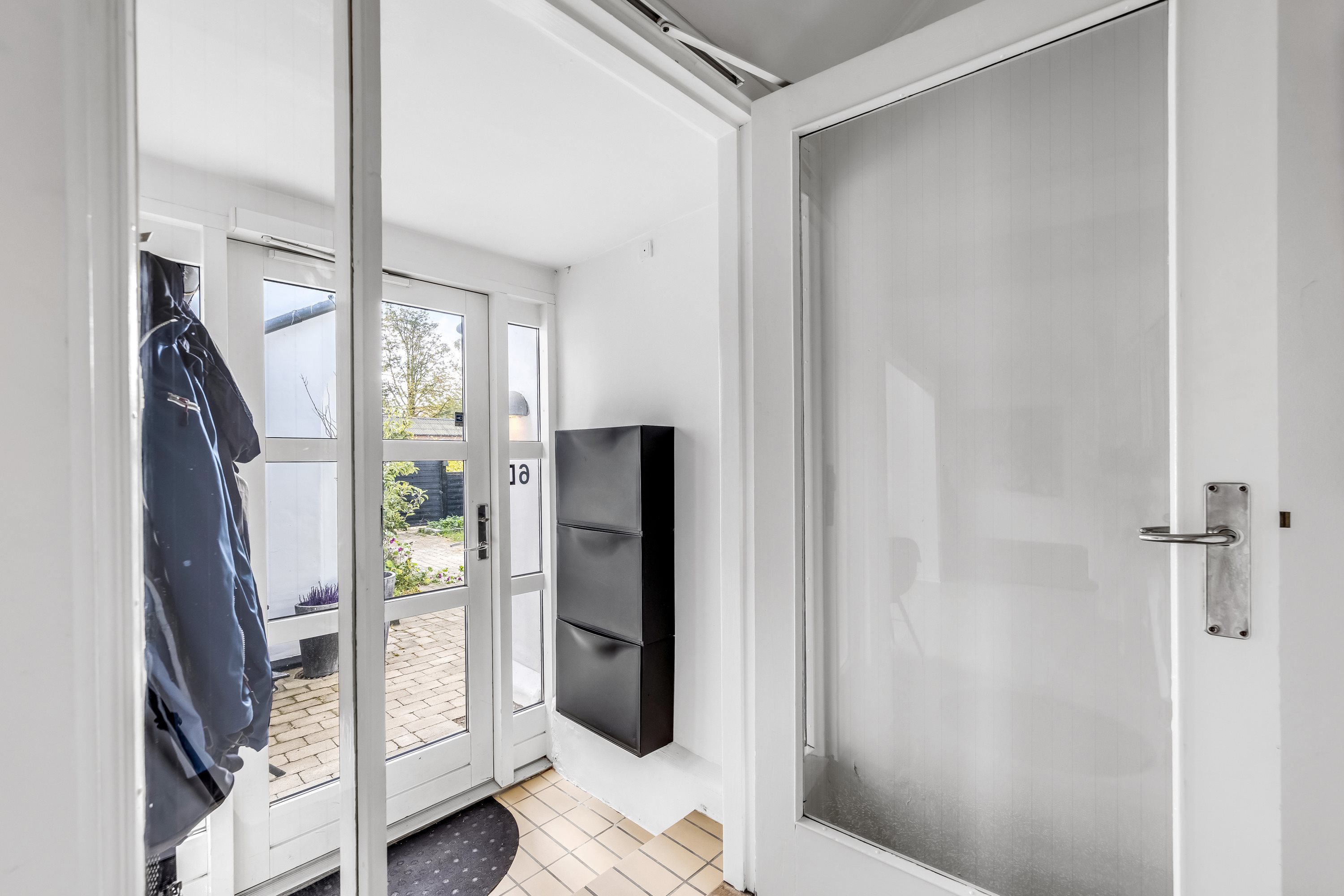 Fremhævet entré billede i fuldskærmstilstand. Billede af Kirketoften 6D, 8260 Viby J