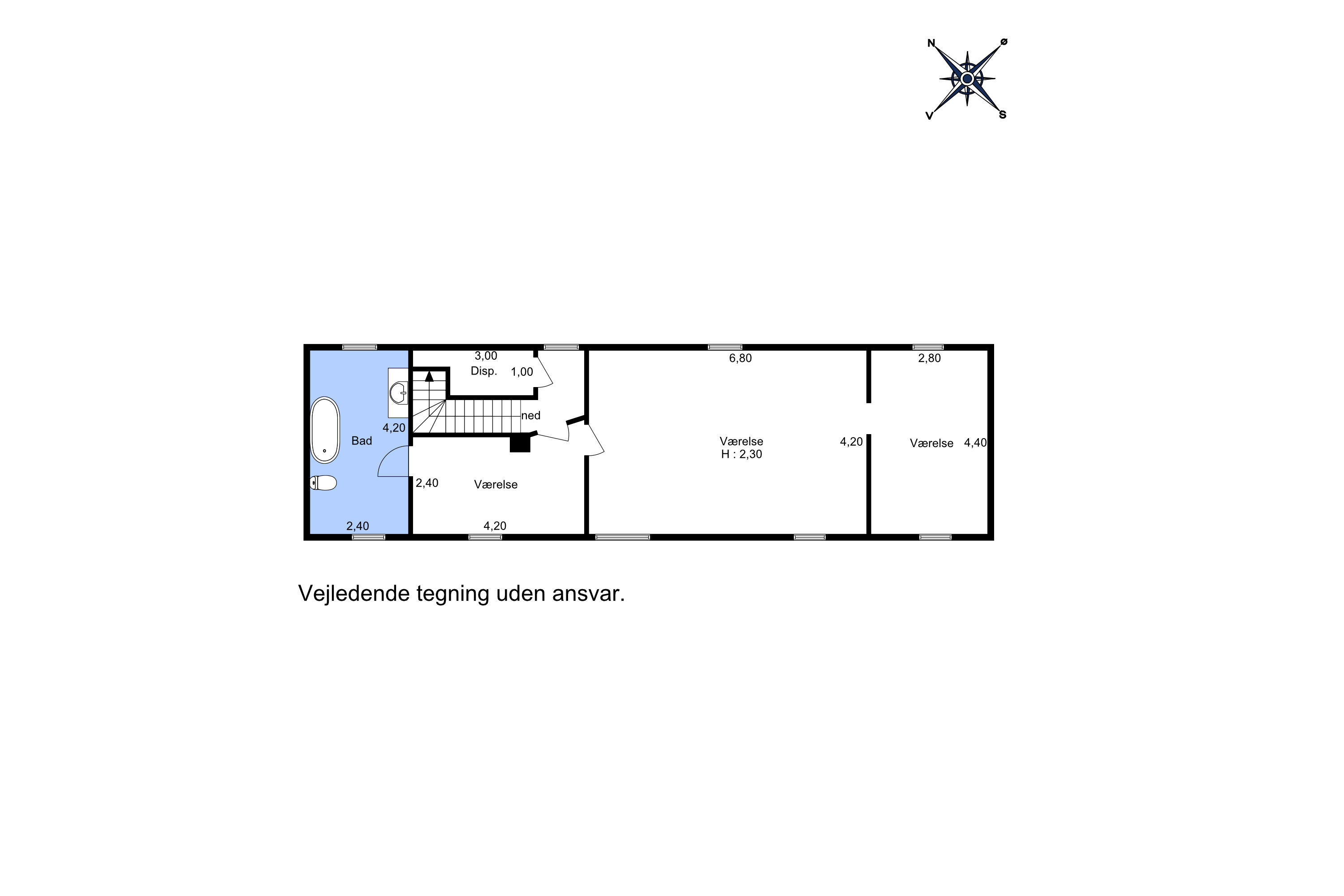 Plantegninger billede af Baggade 15, 4220 Korsør