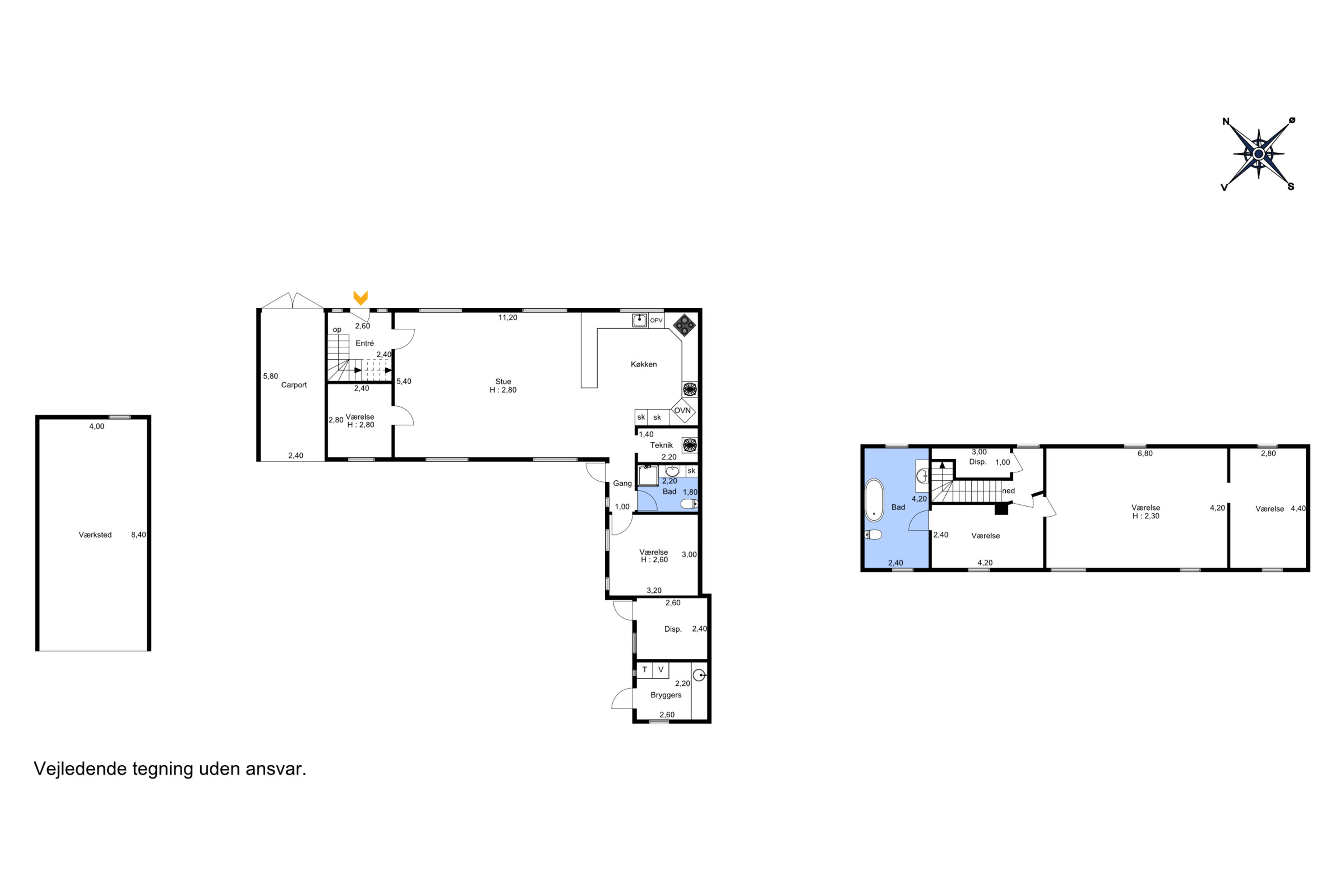 Plantegninger billede af Baggade 15, 4220 Korsør