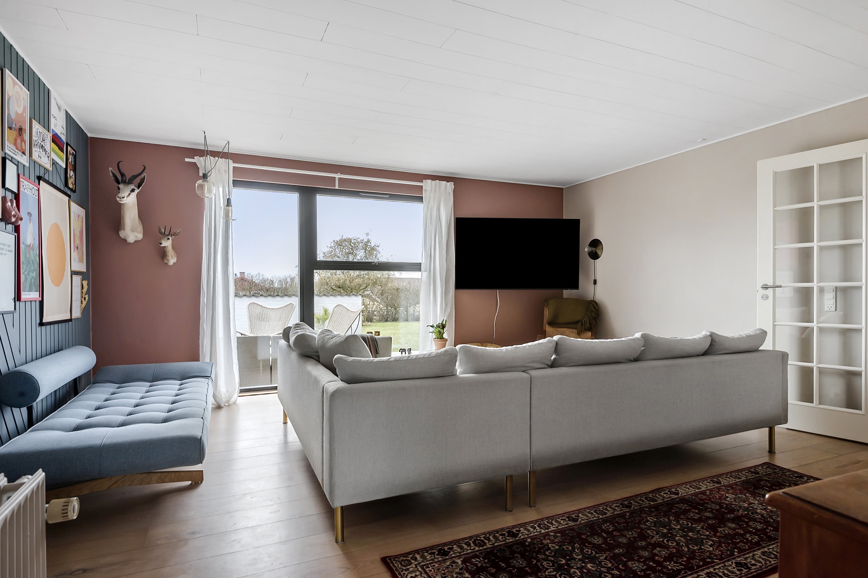 Fremhævet stue billede i fuldskærmstilstand. Billede af Lystgårdsparken 8, Boulstrup, 8300 Odder