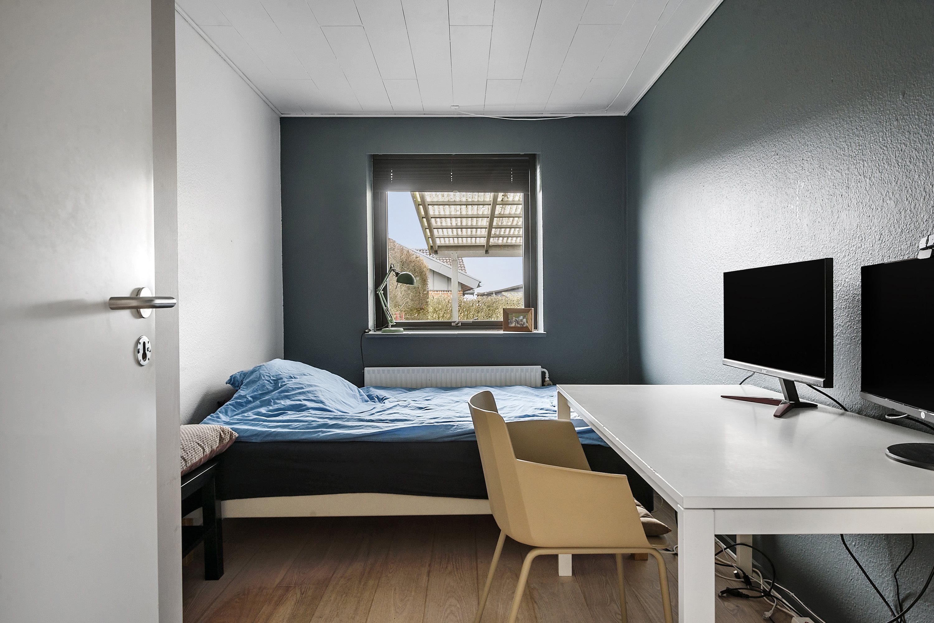 Fremhævet soveværelse billede i fuldskærmstilstand. Billede af Lystgårdsparken 8, Boulstrup, 8300 Odder