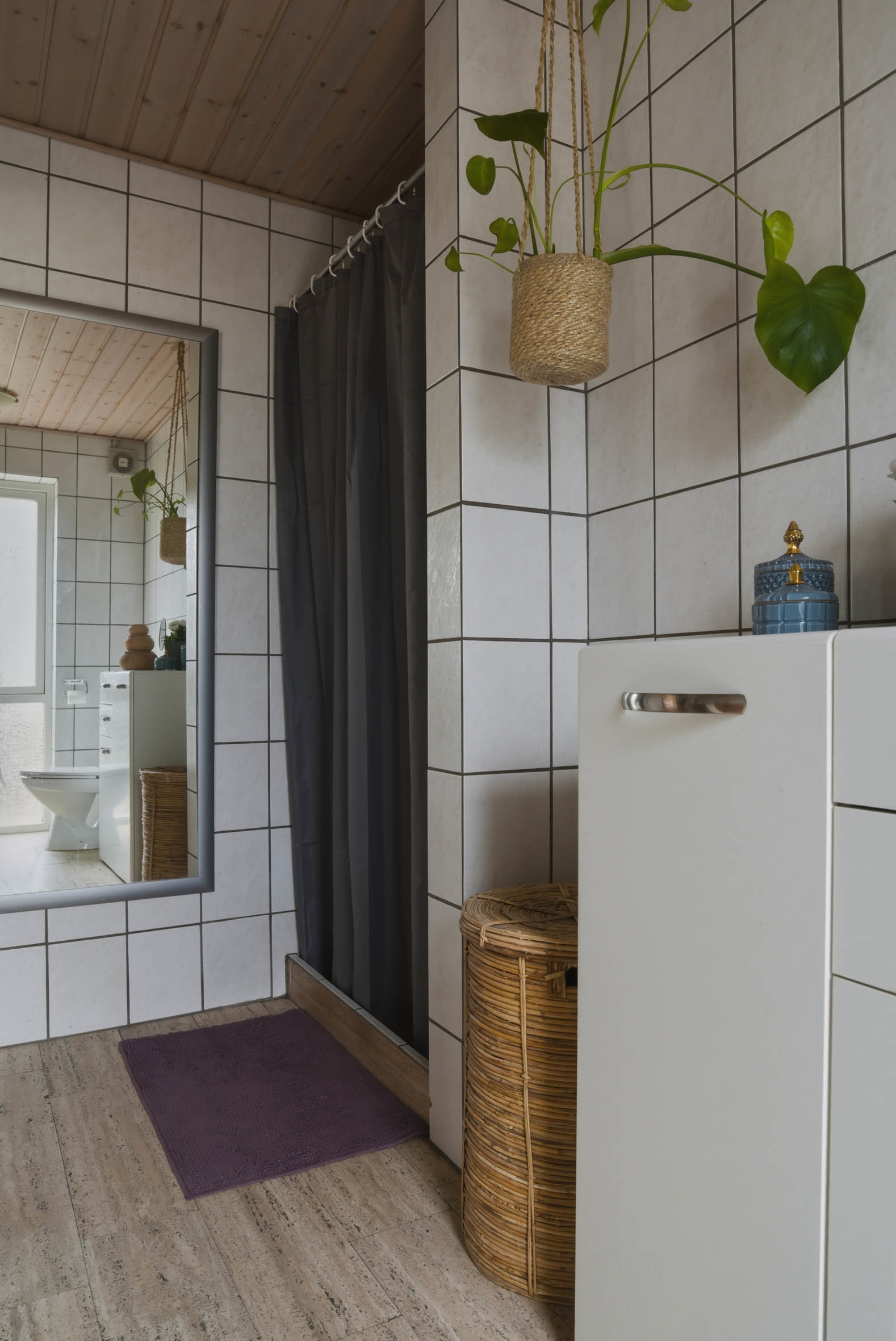 Fremhævet badeværelse billede i fuldskærmstilstand. Billede af Bisgårdvej 39, Hvam, 7500 Holstebro