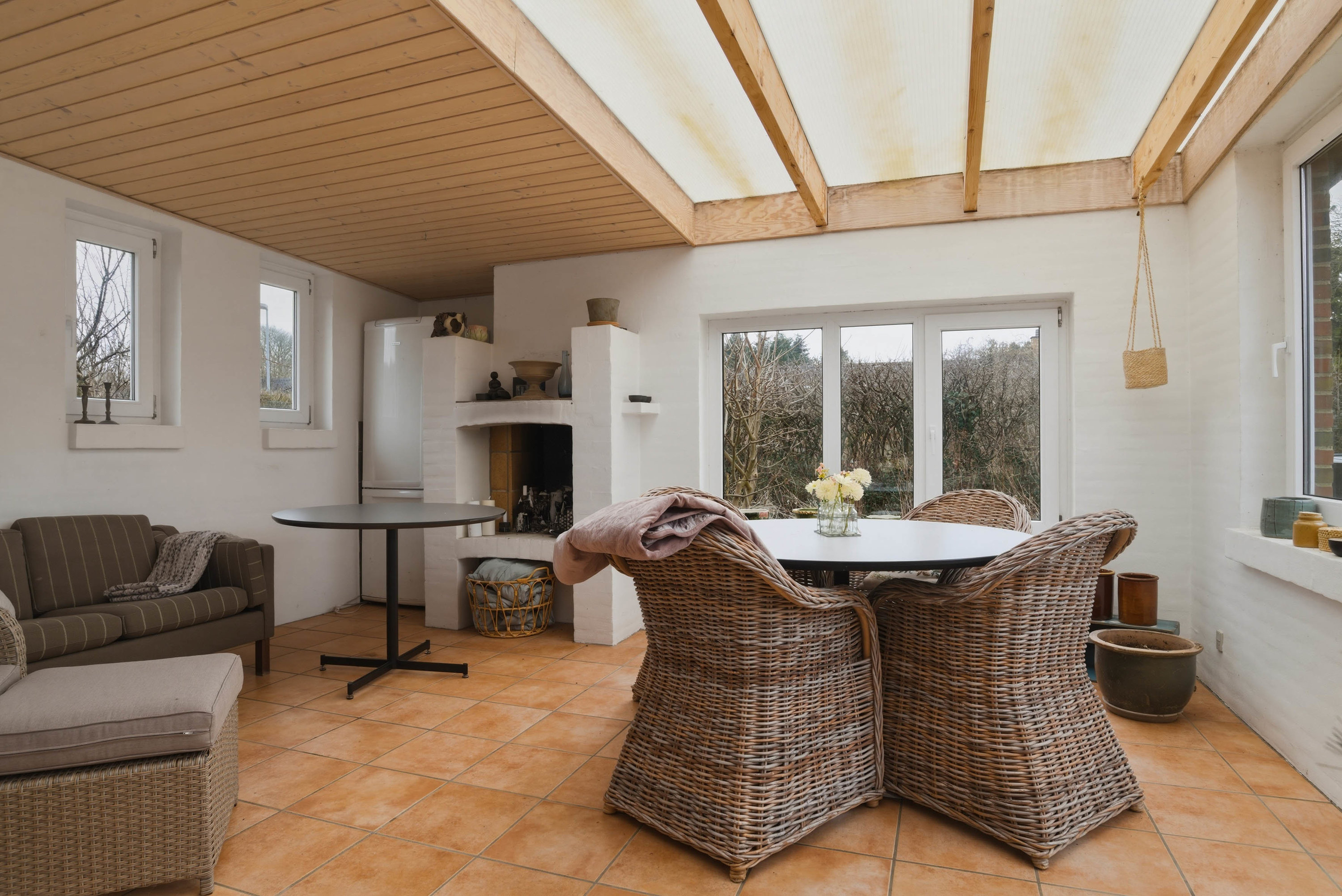 Fremhævet udestue billede i fuldskærmstilstand. Billede af Bisgårdvej 39, Hvam, 7500 Holstebro