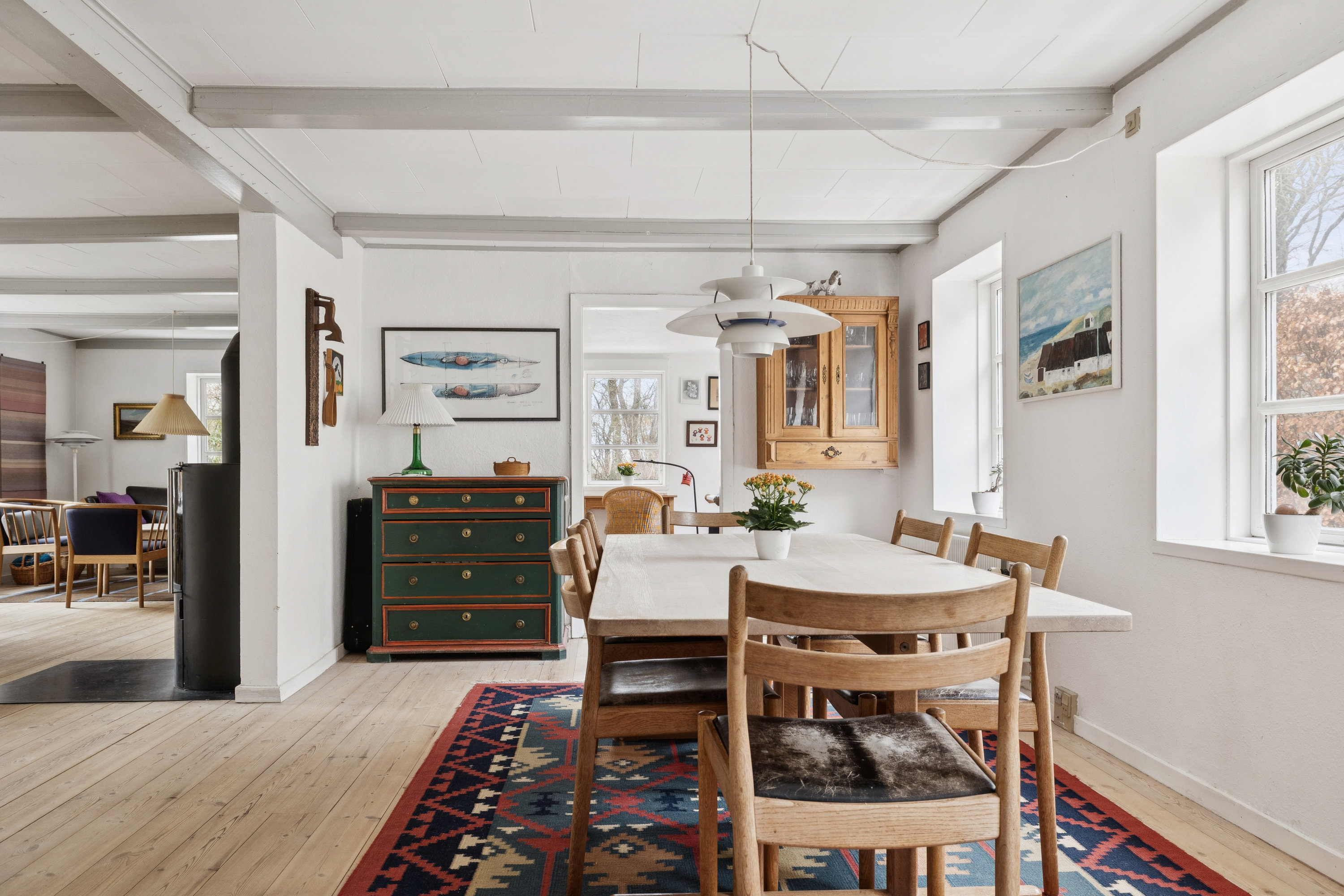 Fremhævet stue billede i fuldskærmstilstand. Billede af Cecilieborgvej 4, Katbjerg, 9550 Mariager